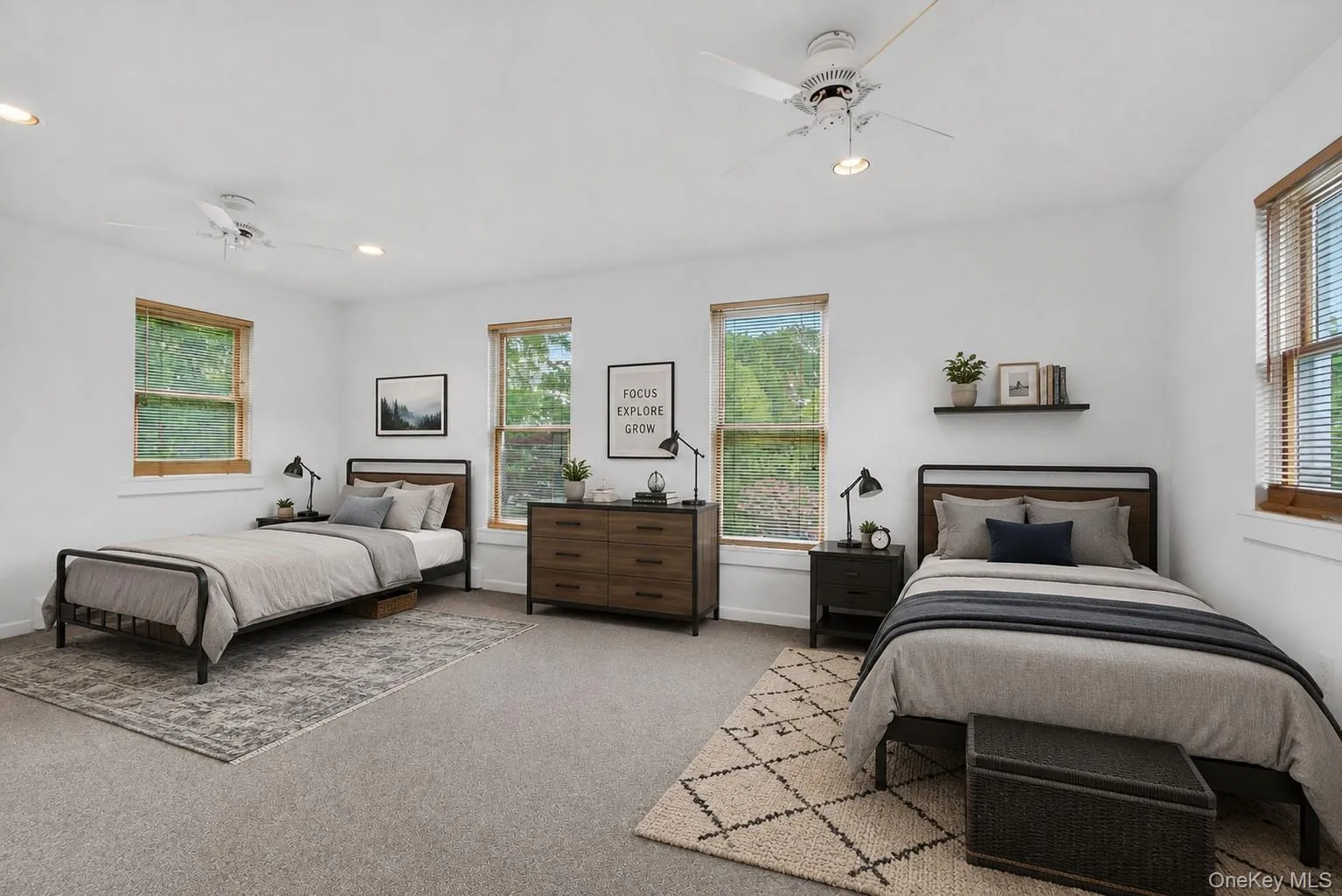 Second-floor expansive bedroom. Virtually staged. Second-floor expansive bedroom. Virtually staged.