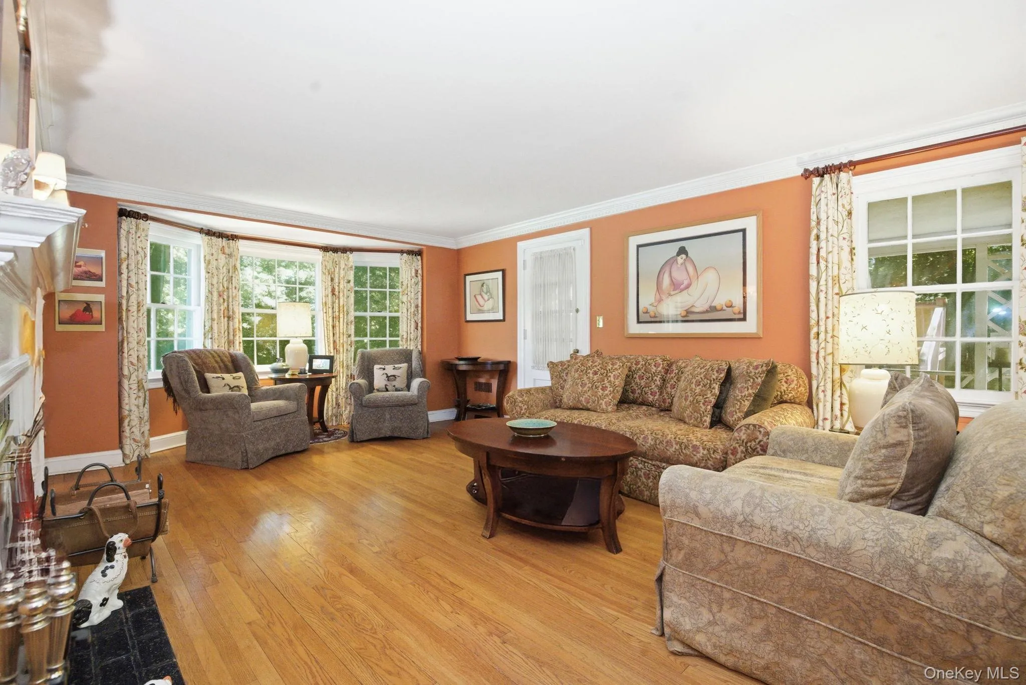 Generous proportions and an abundance of natural light make this living room a standout space with room to reimagine. Generous proportions and an abundance of natural light make this living room a standout space with room to reimagine.