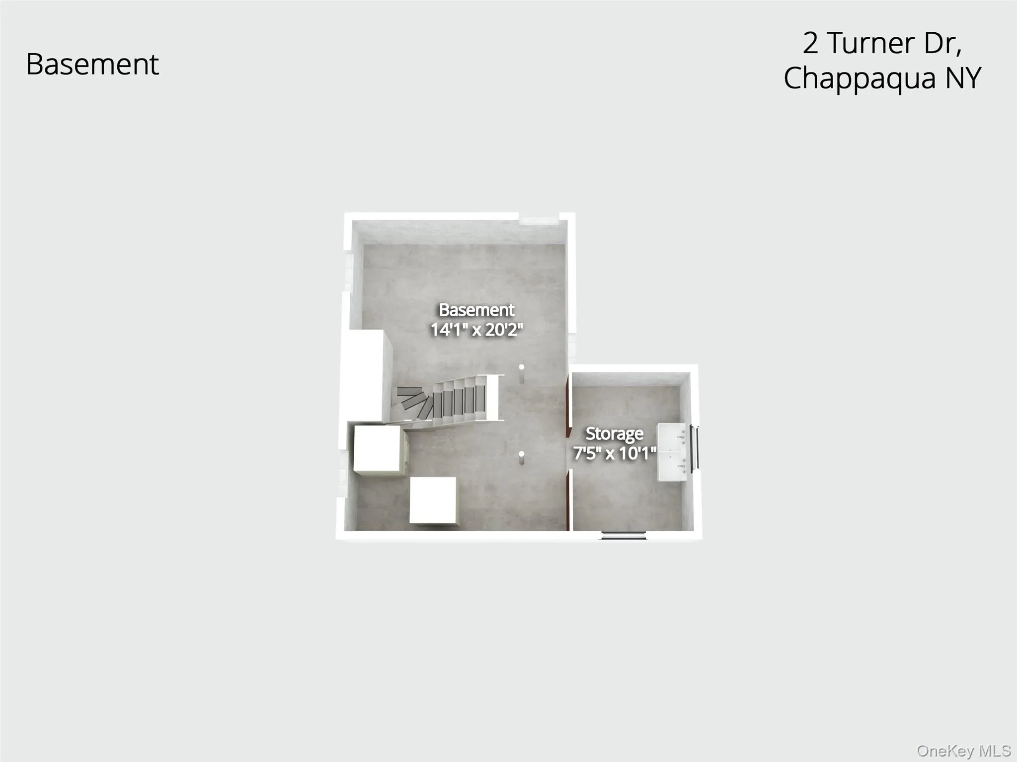 3D Floor Plan of Basement 3D Floor Plan of Basement