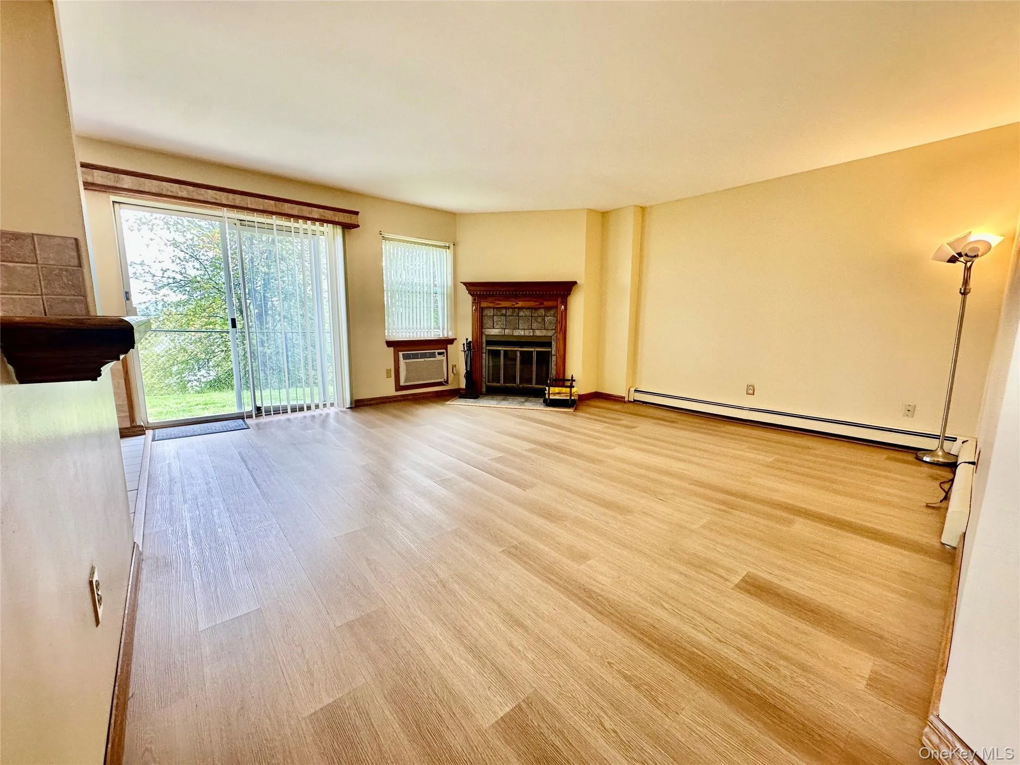 Living Room with wood burning Fireplace Living Room with wood burning Fireplace