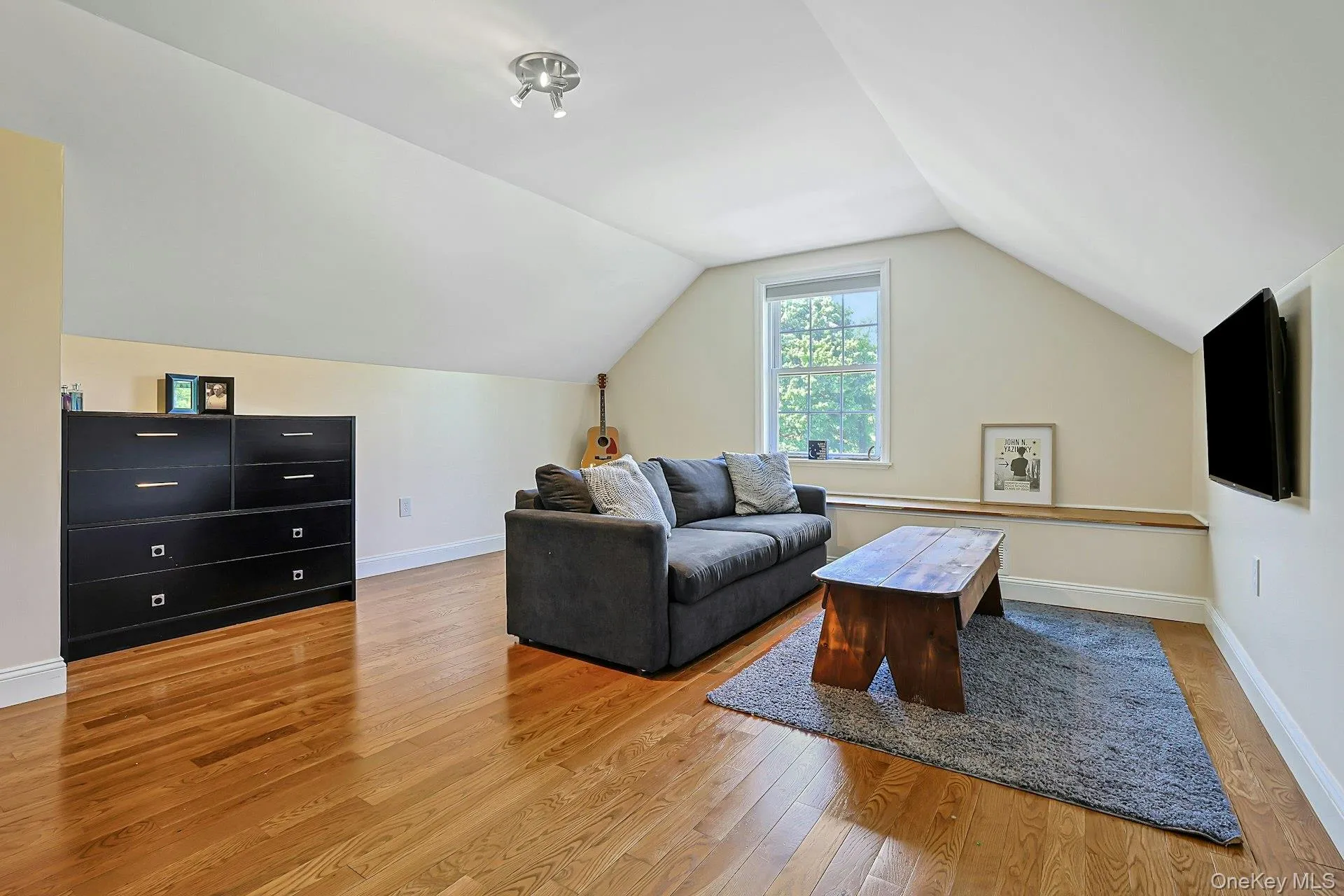 Bonus room large enough for playroom, guest space, another office, and more. Bonus room large enough for playroom, guest space, another office, and more.