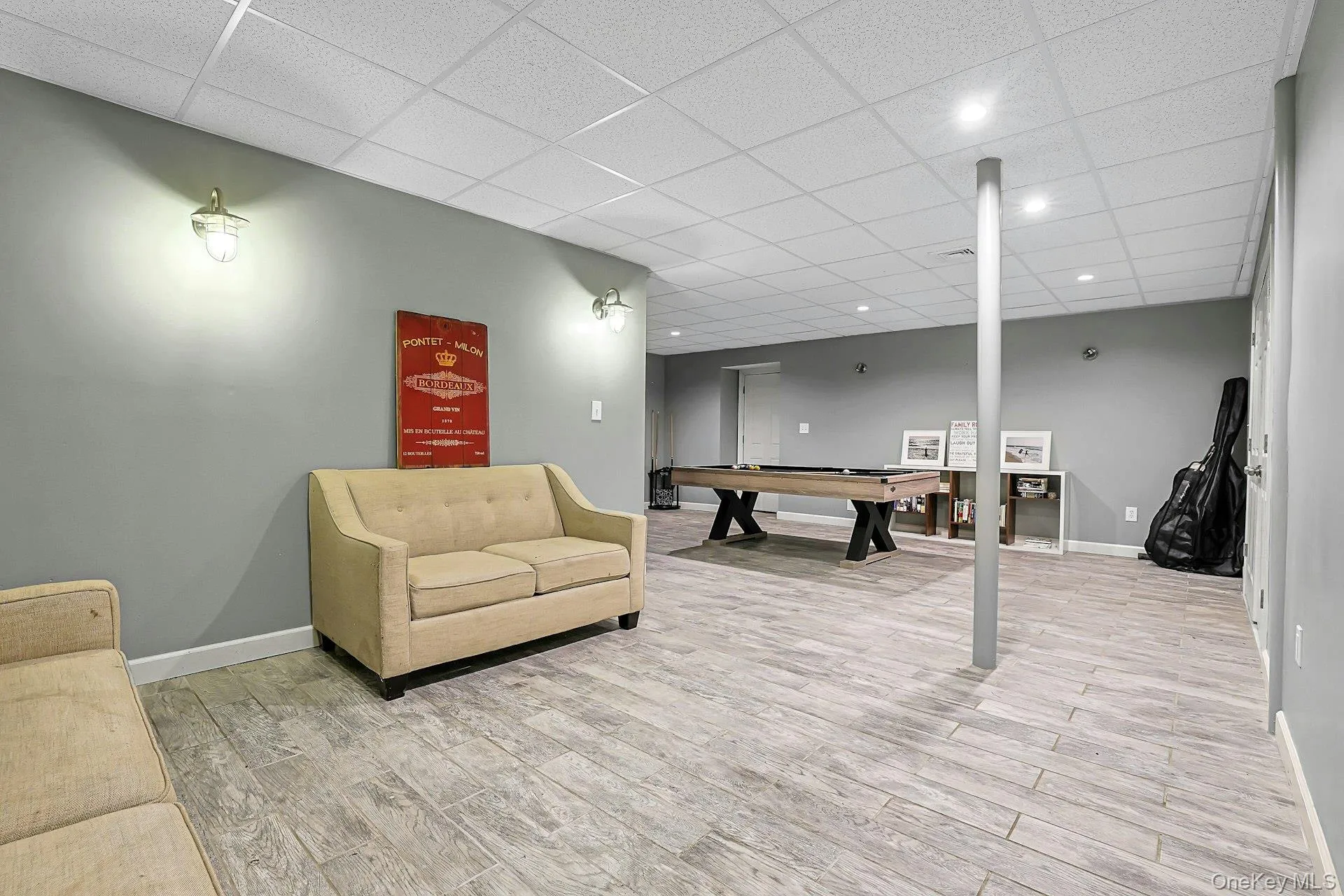 The huge basement has room for storage, and so much more. The huge basement has room for storage, and so much more.