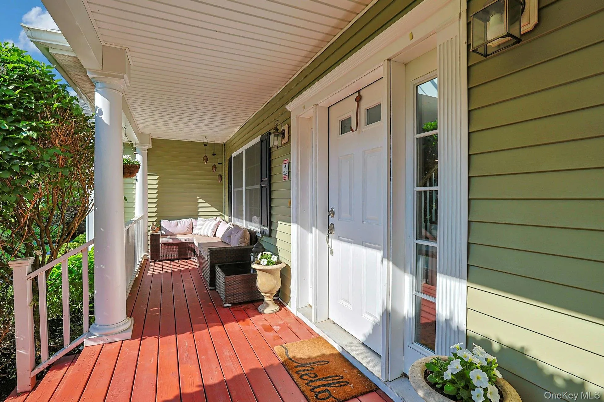 Imagine your morning coffee in a rocker on the spacious covered porch overlooking the front yard. Imagine your morning coffee in a rocker on the spacious covered porch overlooking the front yard.