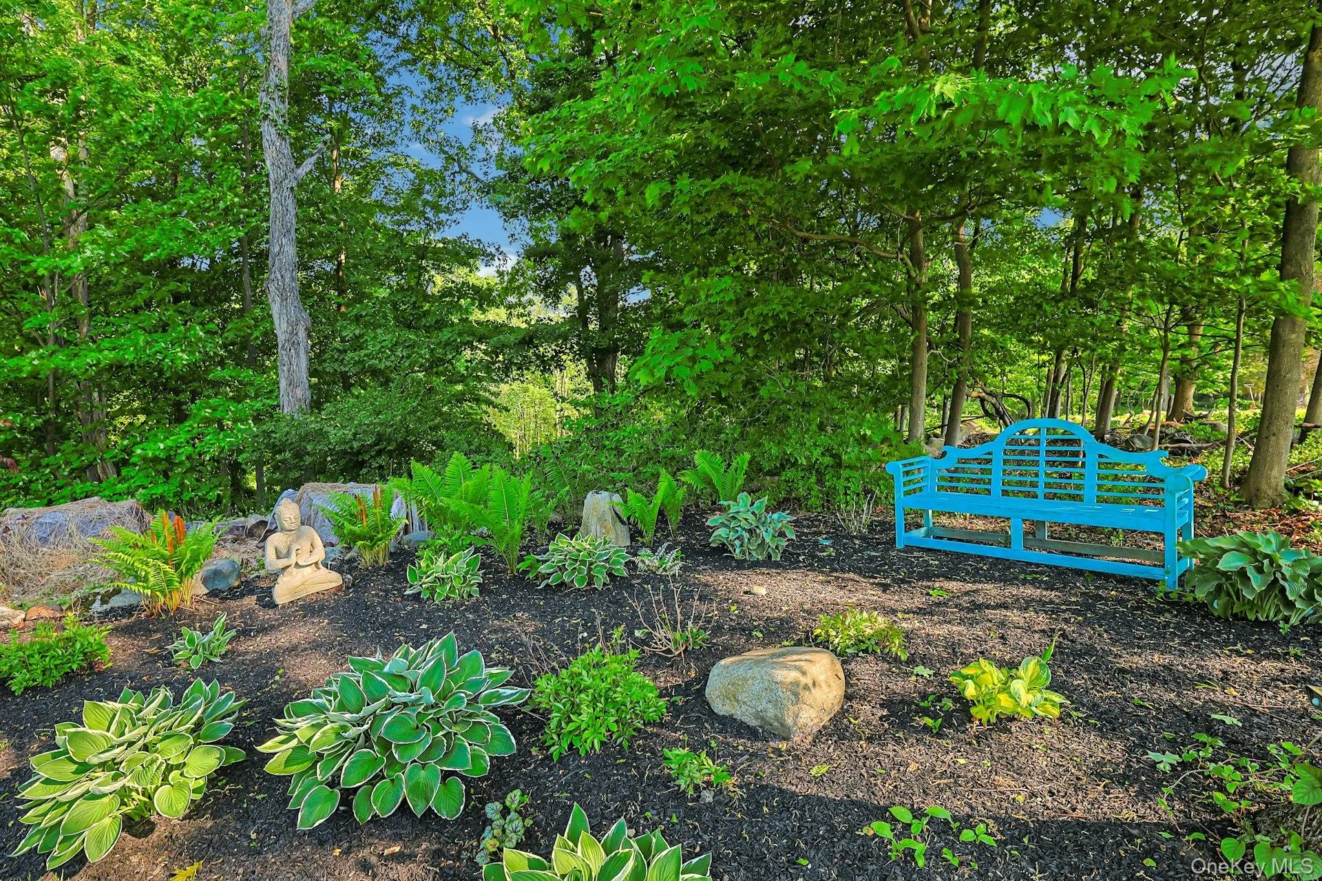 The Zen garden adds a distinctive outdoor feature, offering a quiet space to relax and enjoy your beautiful grounds. The Zen garden adds a distinctive outdoor feature, offering a quiet space to relax and enjoy your beautiful grounds.