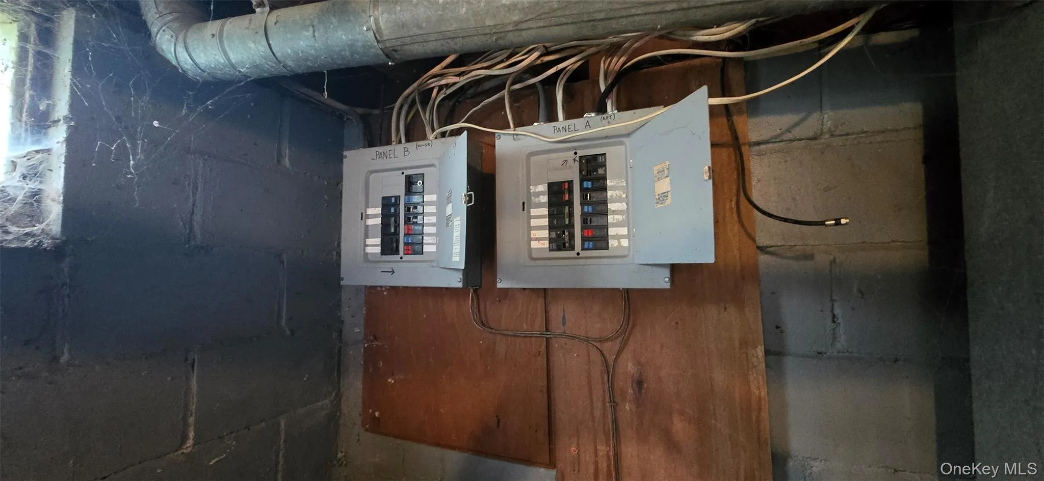 1 panel per unit. 2 separate meters 1 panel per unit. 2 separate meters