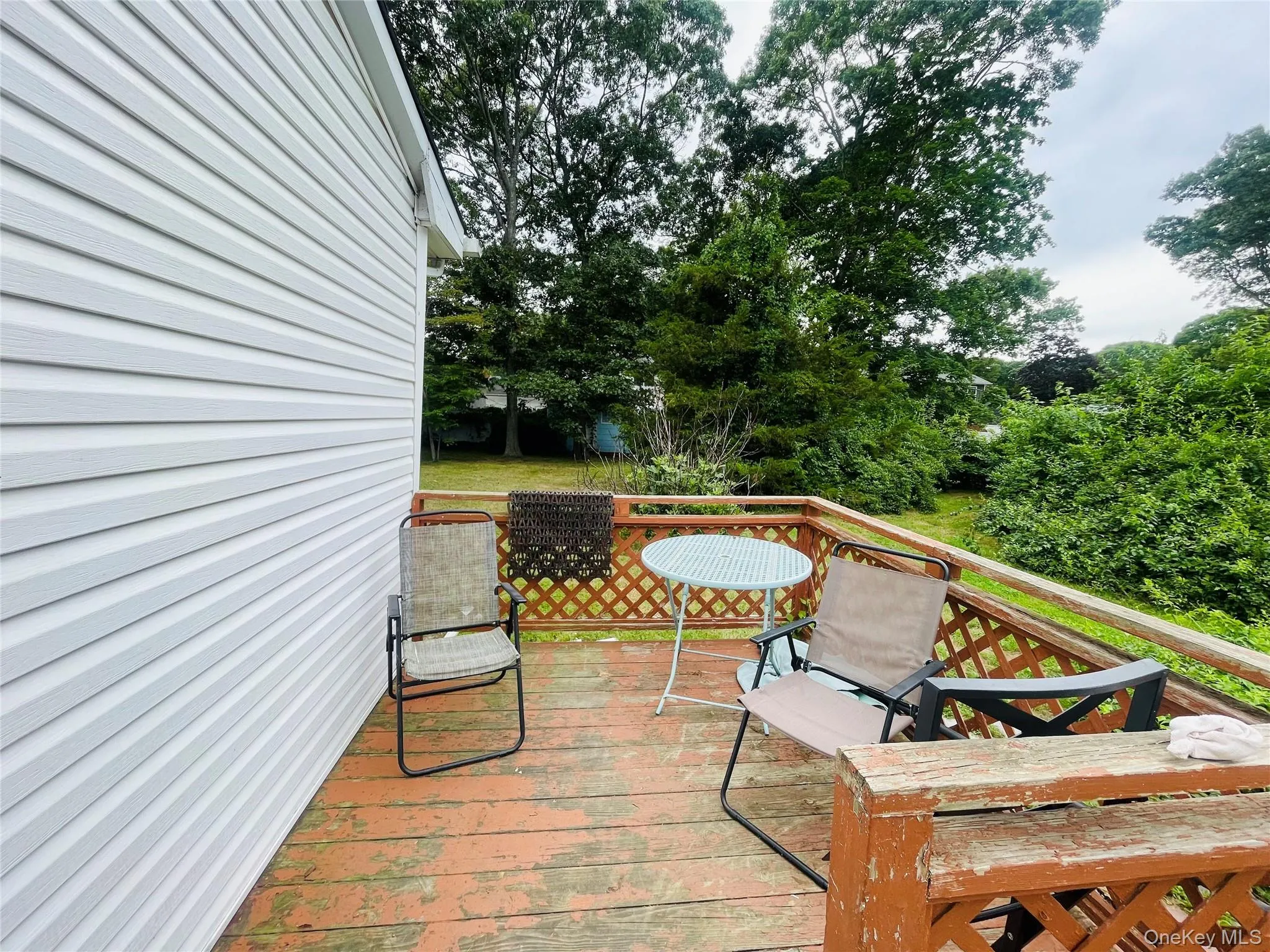 Main house back deck Main house back deck