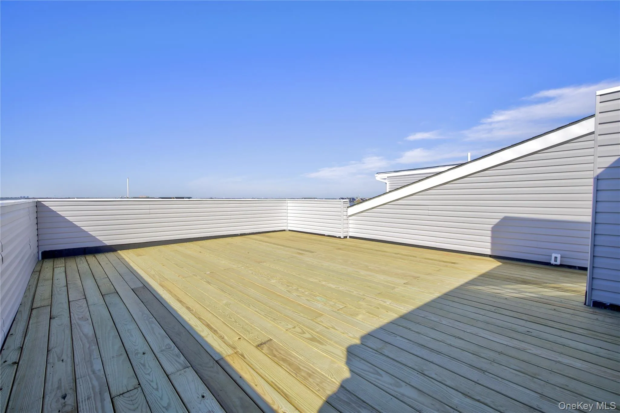 View of wooden terrace View of wooden terrace