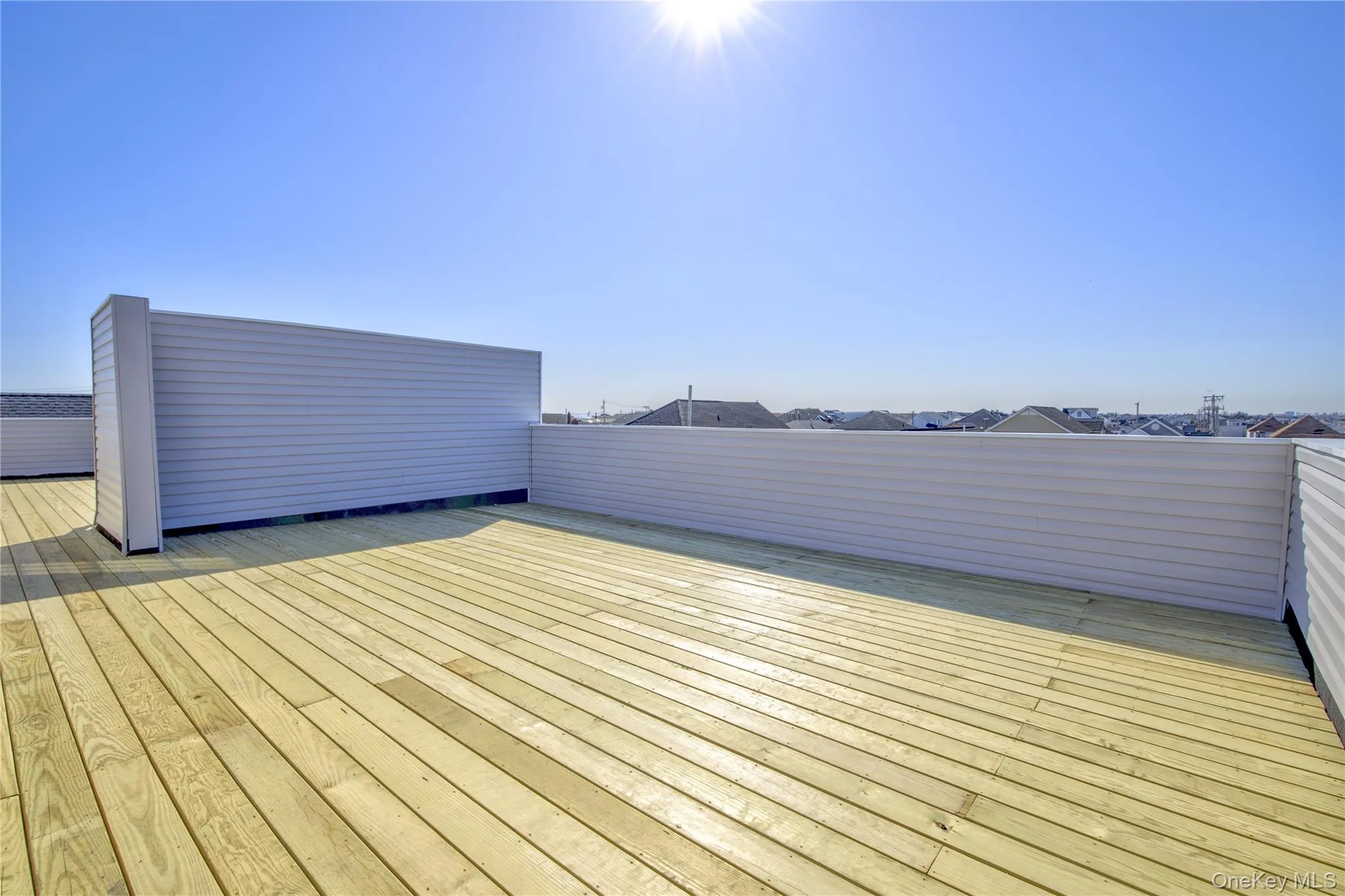 View of wooden deck View of wooden deck