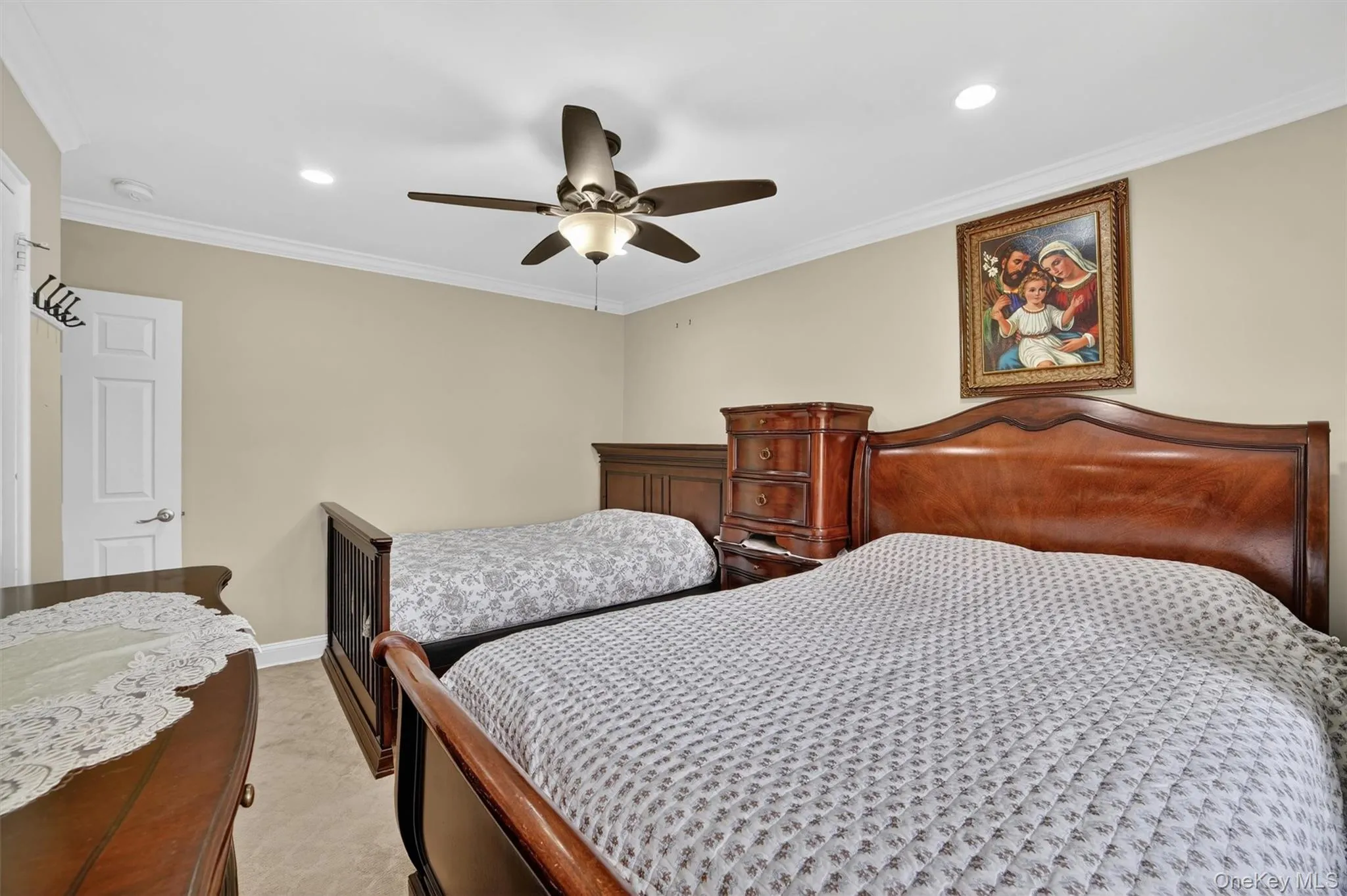 Another view of the second bedroom with ceiling fan Another view of the second bedroom with ceiling fan