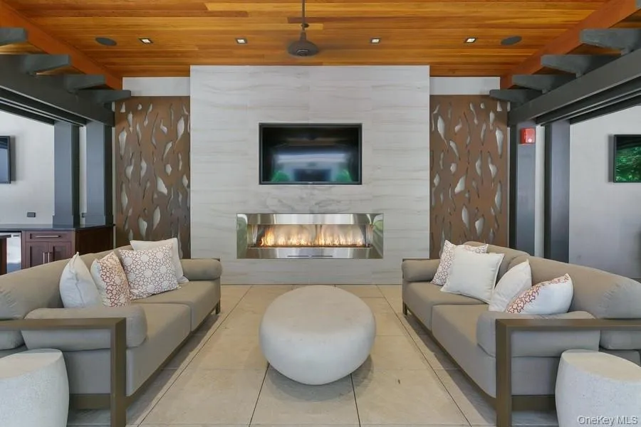Linear Gas Fireplace Linear Gas Fireplace