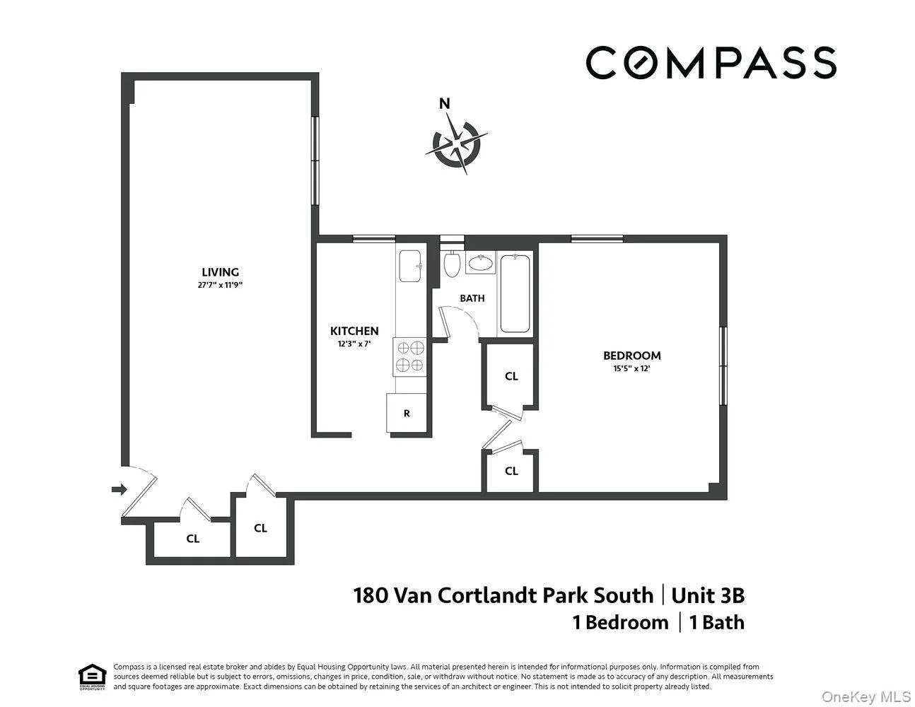 180 Van Cortlandt Park, New York, NY, 1 Bedroom Bedrooms, 3 Rooms Rooms,1 BathroomBathrooms,Residential,For Rent,Van Cortlandt,0,KEY991561 180 Van Cortlandt Park, New York, NY, 1 Bedroom Bedrooms, 3 Rooms Rooms,1 BathroomBathrooms,Residential,For Rent,Van Cortlandt,0,KEY991561