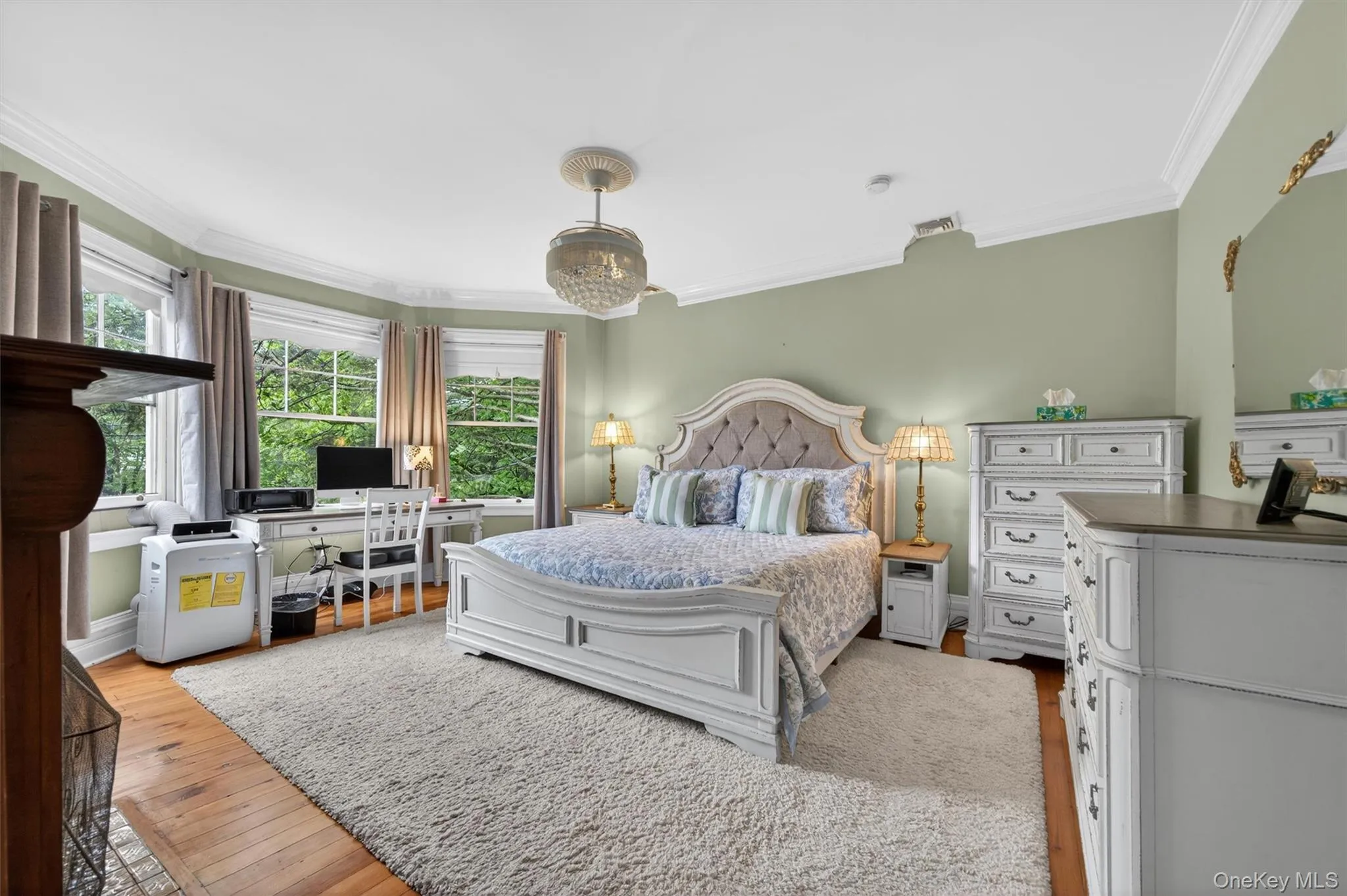 And here's the primary bedroom suite -- a private oasis encompassing the bedroom, bath and walk-in closet... And here's the primary bedroom suite -- a private oasis encompassing the bedroom, bath and walk-in closet...