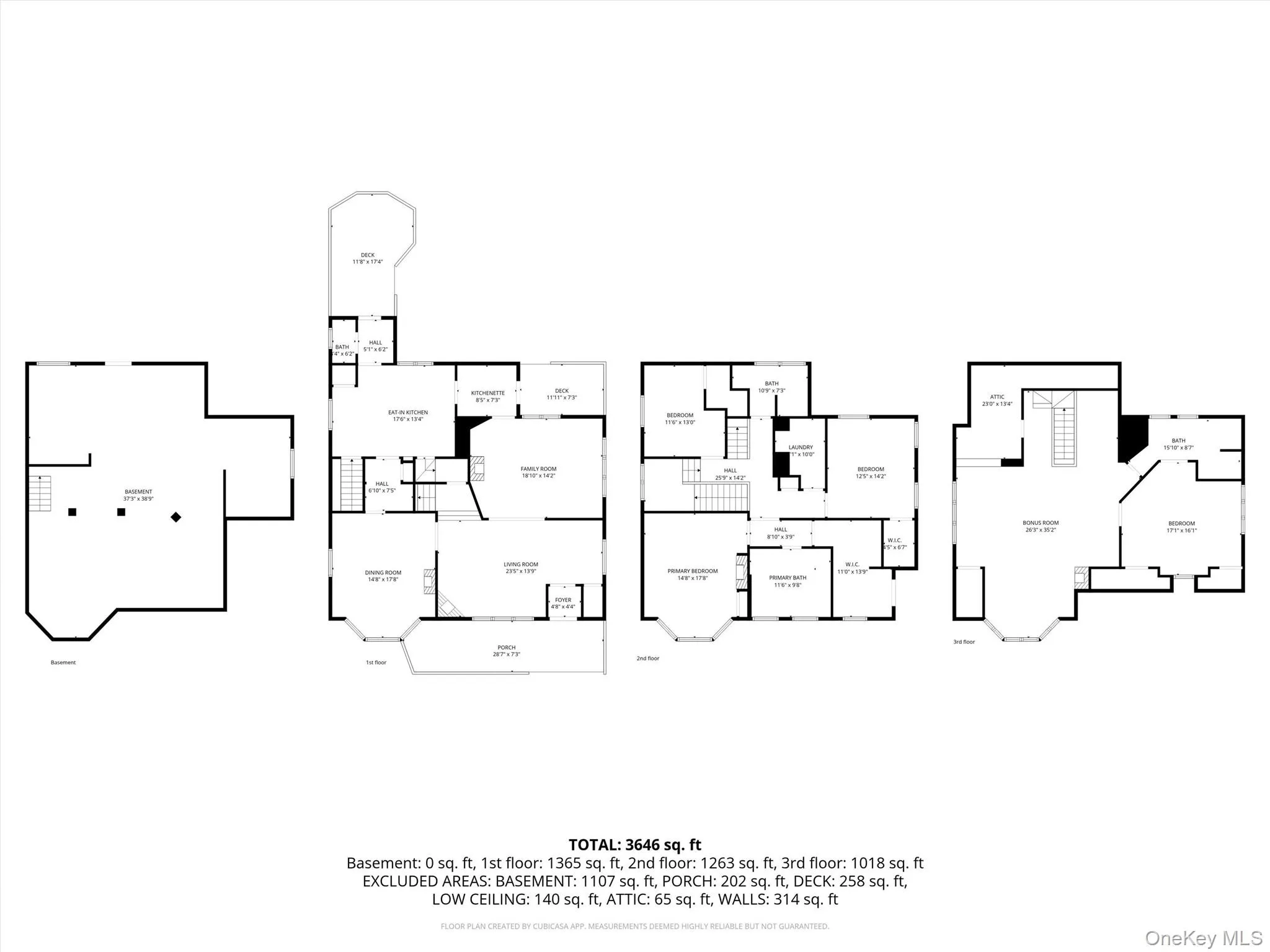 Here are floor plans showing the different levels of the whole house... Here are floor plans showing the different levels of the whole house...