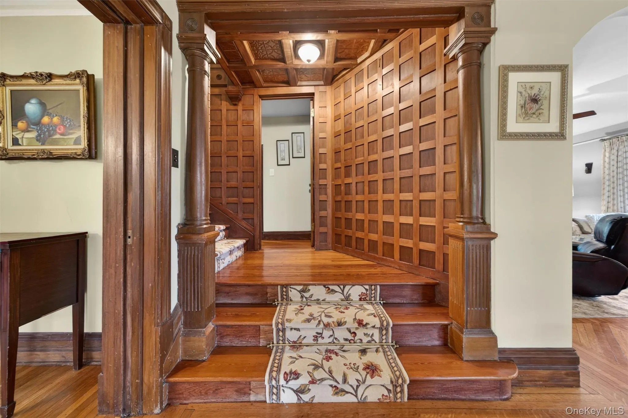 An amazing wood-lined step-through creates a great circular flow and brings you to... An amazing wood-lined step-through creates a great circular flow and brings you to...