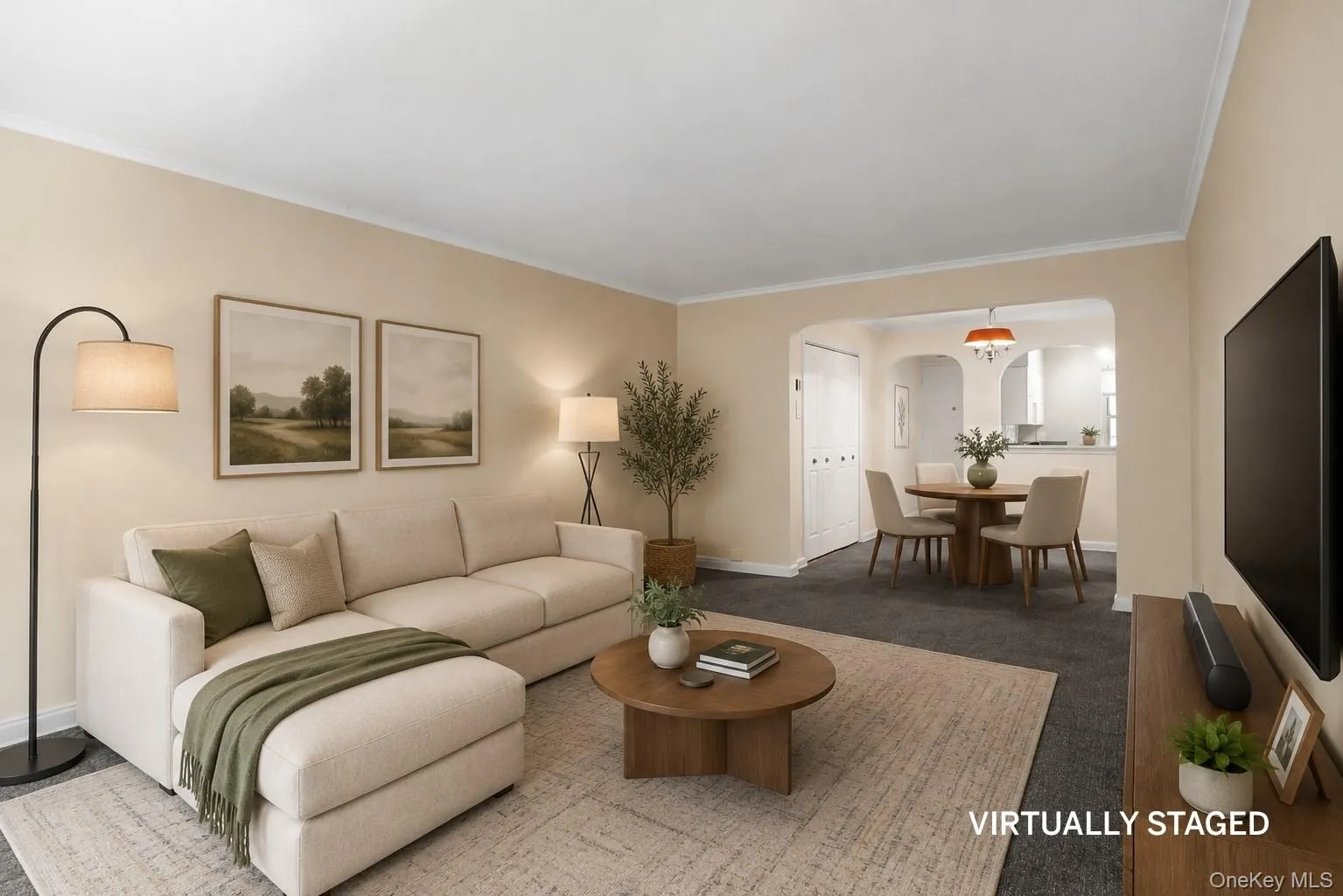 VIRTUALLY STAGED Living Room VIRTUALLY STAGED Living Room
