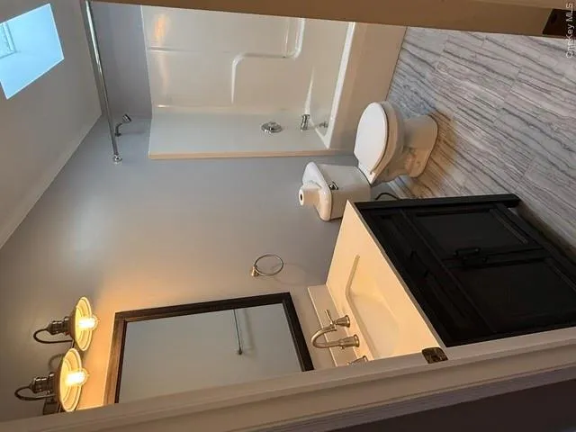 Hall way bathroom Hall way bathroom