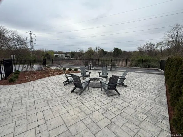 Community fire pit and bocce Community fire pit and bocce