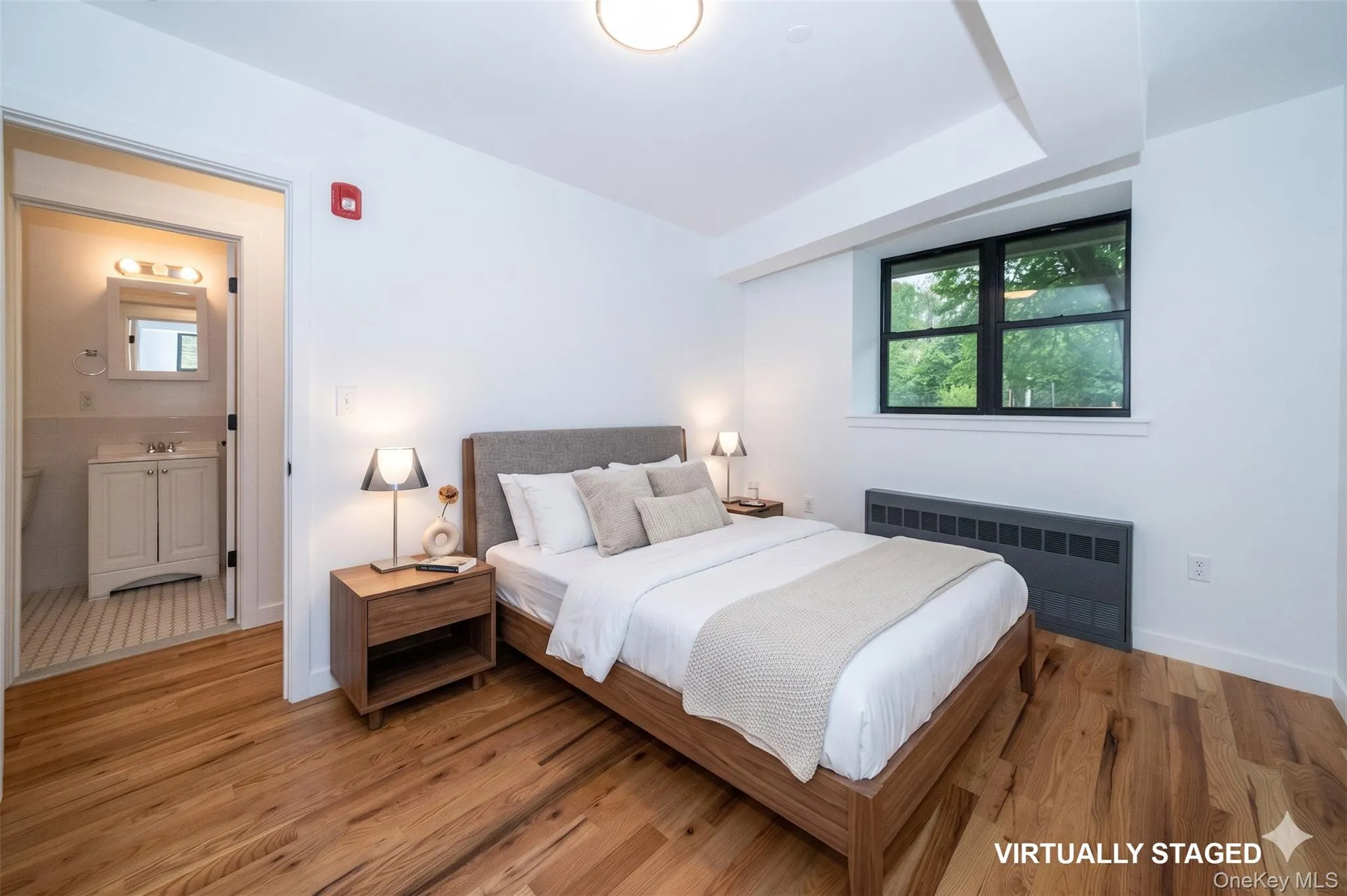 VIRTUALLY STAGED. View toward hallway. VIRTUALLY STAGED. View toward hallway.