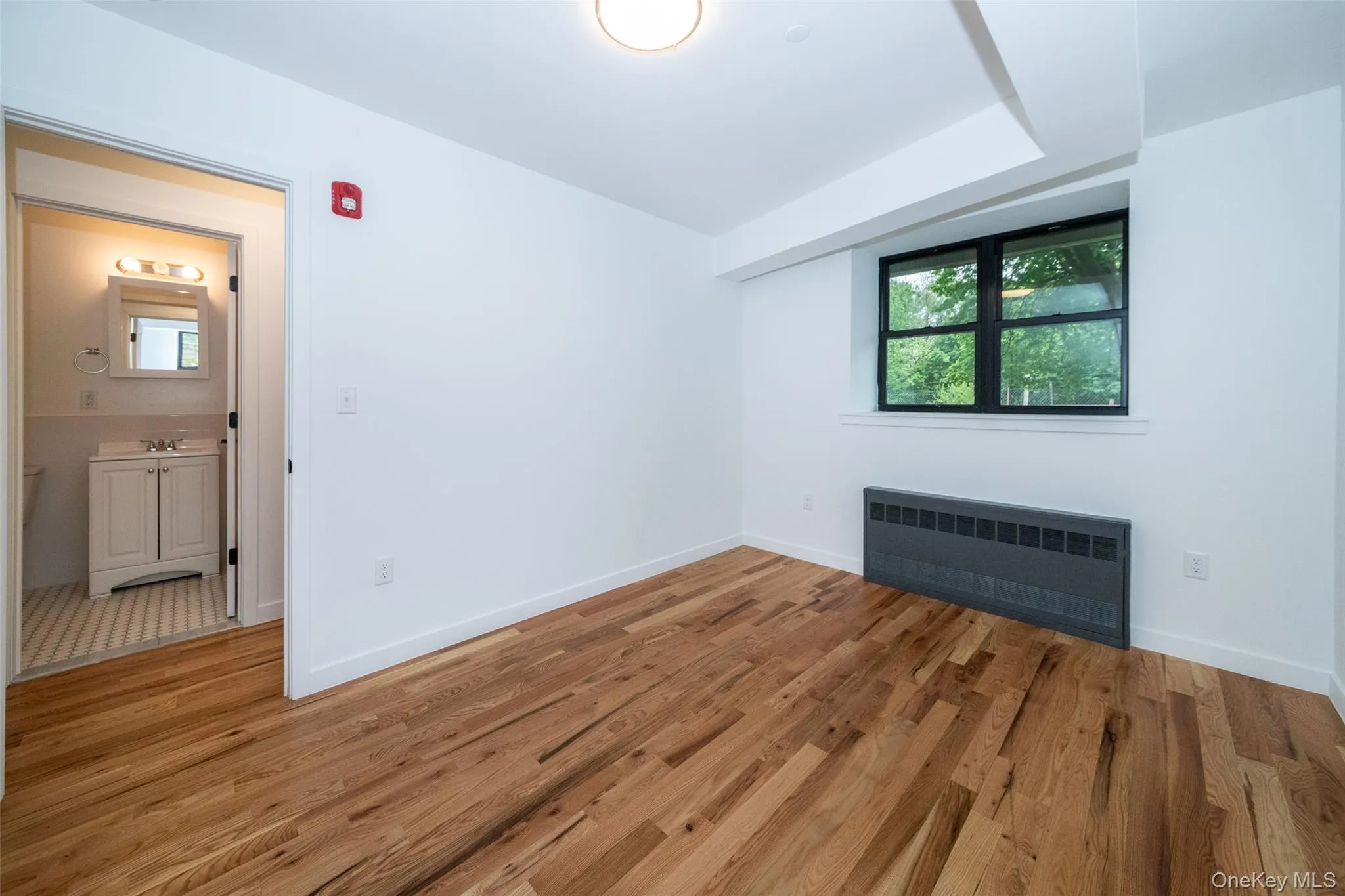 View toward hallway. View toward hallway.