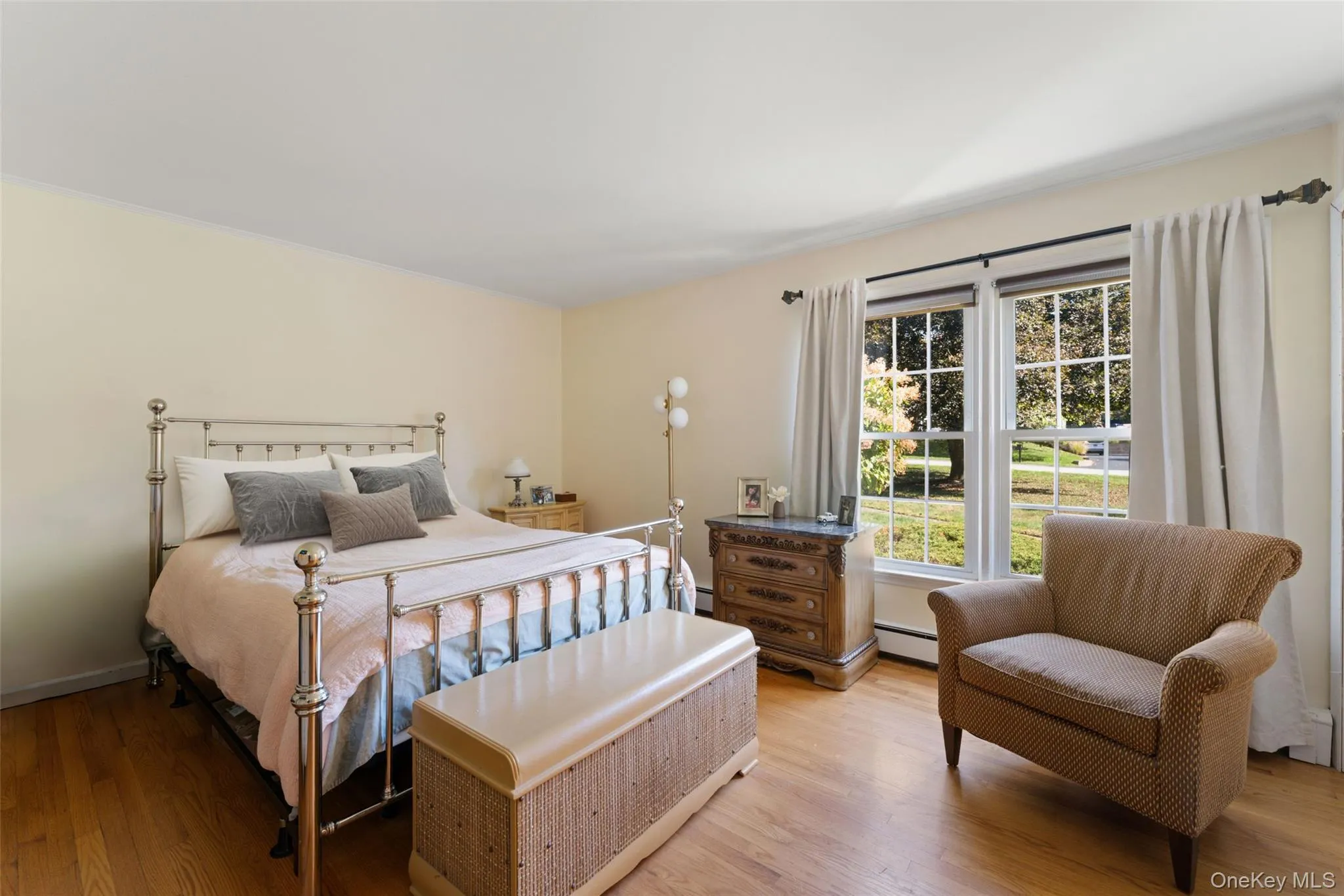 First floor primary bedroom with an ensuite bathroom. First floor primary bedroom with an ensuite bathroom.
