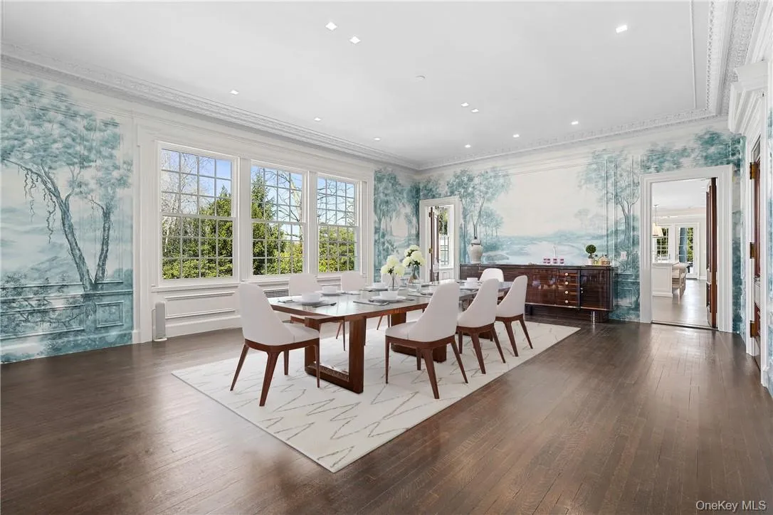 Enjoy lavish entertaining in this spacious dining room Enjoy lavish entertaining in this spacious dining room