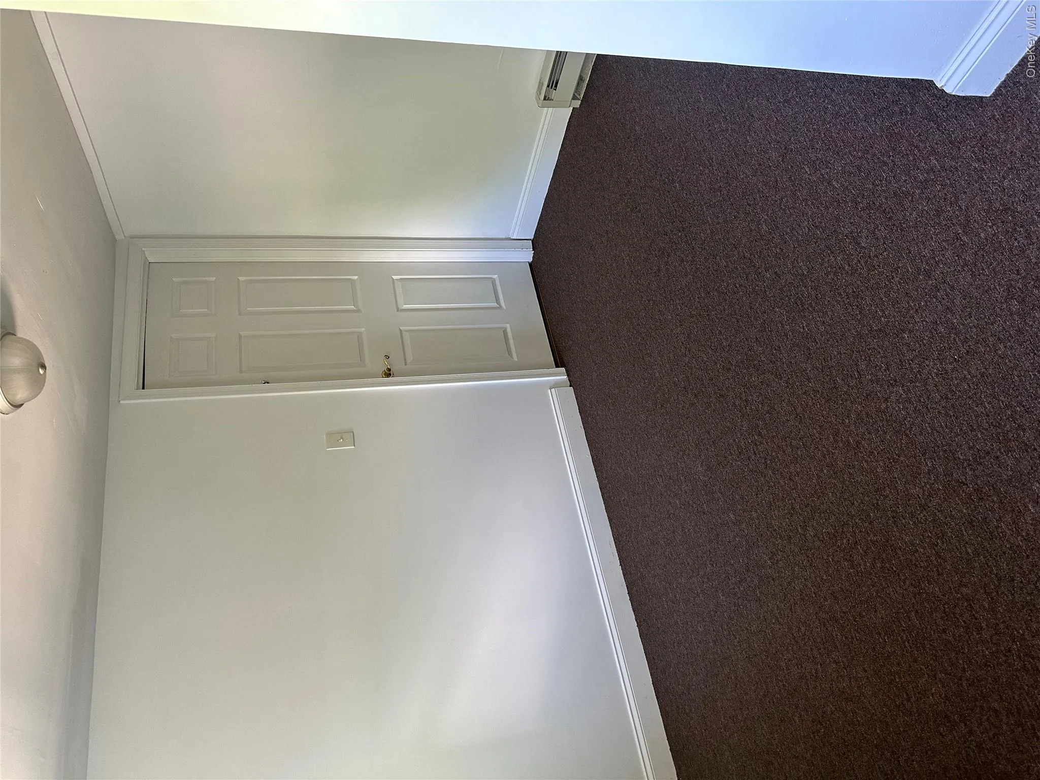 Carpeted spare room with a baseboard radiator Carpeted spare room with a baseboard radiator