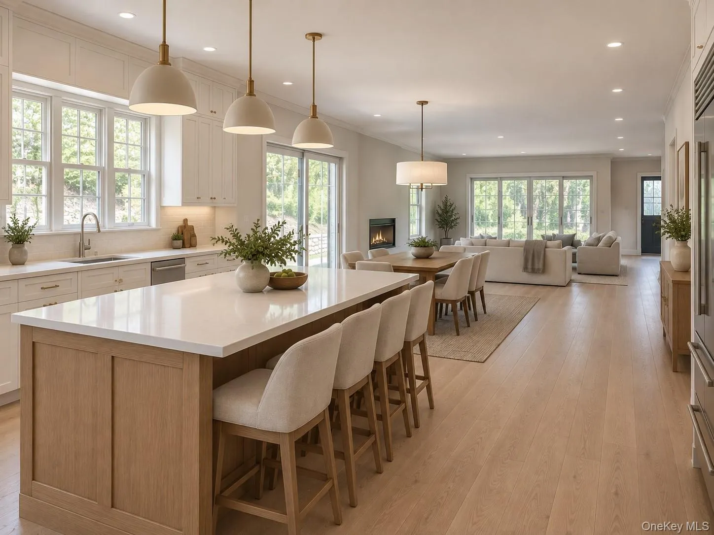 Virtually staged. A thoughtfully designed main level with an open-concept layout seamlessly connects the kitchen, dining area, and informal living room with fireplace, all enhanced by sliding doors to the patio for effortless indoor-outdoor living. In addition to formal living and dining rooms, a flexible room adjacent to a full bath offers ideal space for a private office, den, or guest accommodations. Virtually staged. A thoughtfully designed main level with an open-concept layout seamlessly connects the kitchen, dining area, and informal living room with fireplace, all enhanced by sliding doors to the patio for effortless indoor-outdoor living. In addition to formal living and dining rooms, a flexible room adjacent to a full bath offers ideal space for a private office, den, or guest accommodations.