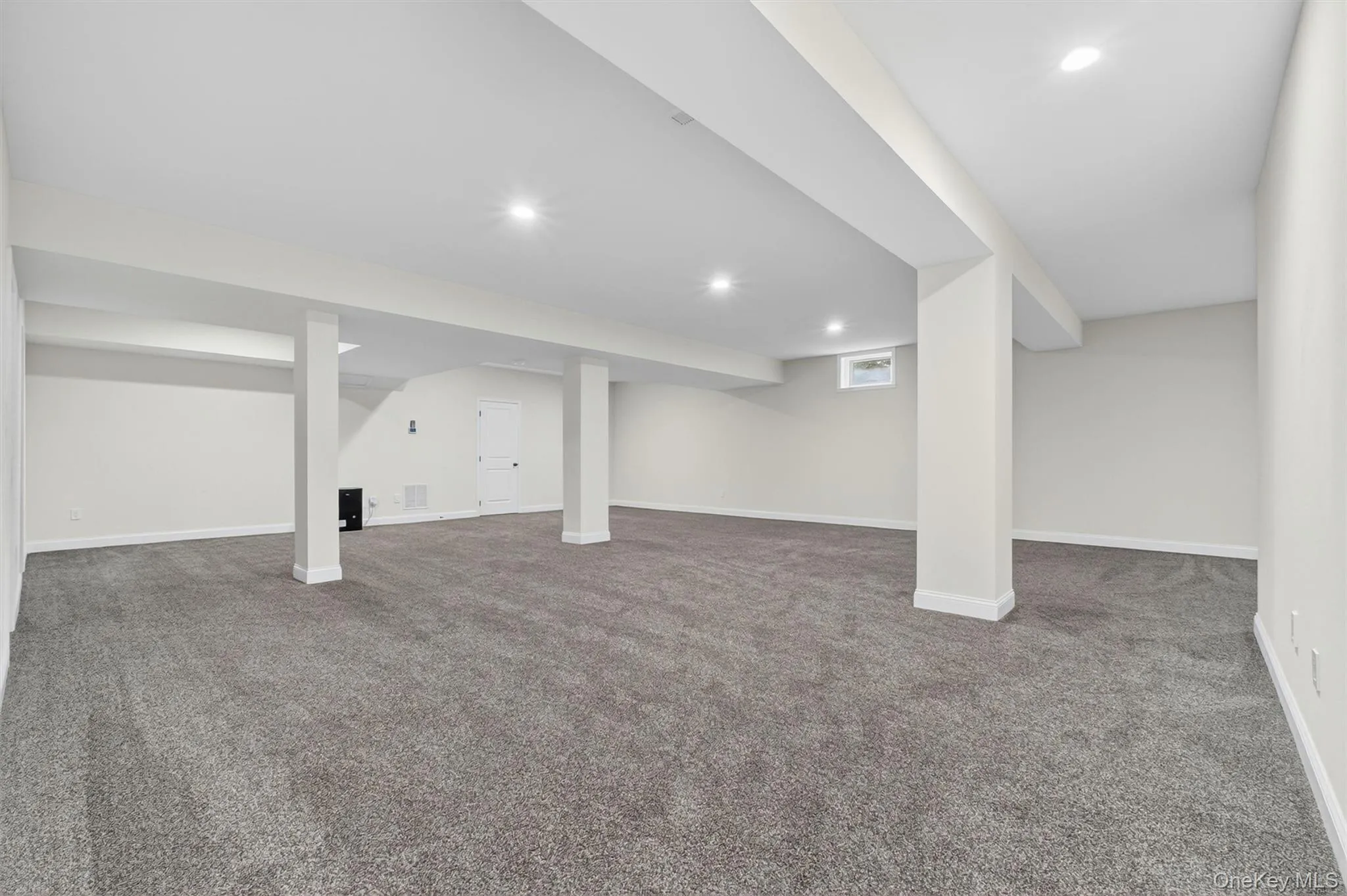Enormous family room on lower level Enormous family room on lower level