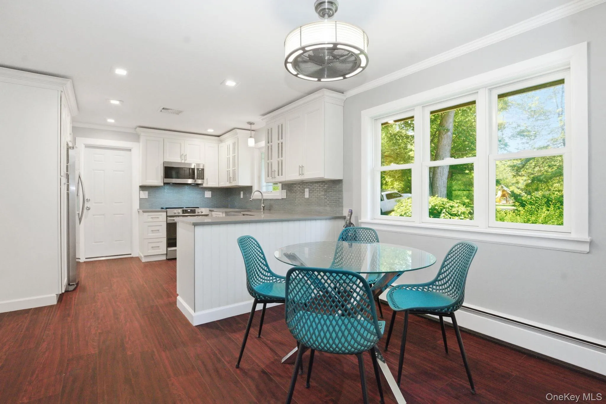 An open, sun-filled eat-in kitchen flows easily into the rest of the home, designed for the way you actually live. An open, sun-filled eat-in kitchen flows easily into the rest of the home, designed for the way you actually live.