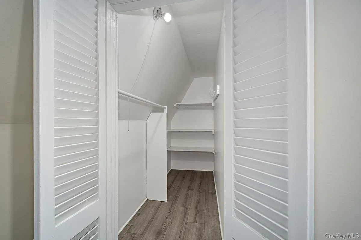 Spacious walk in closet Spacious walk in closet