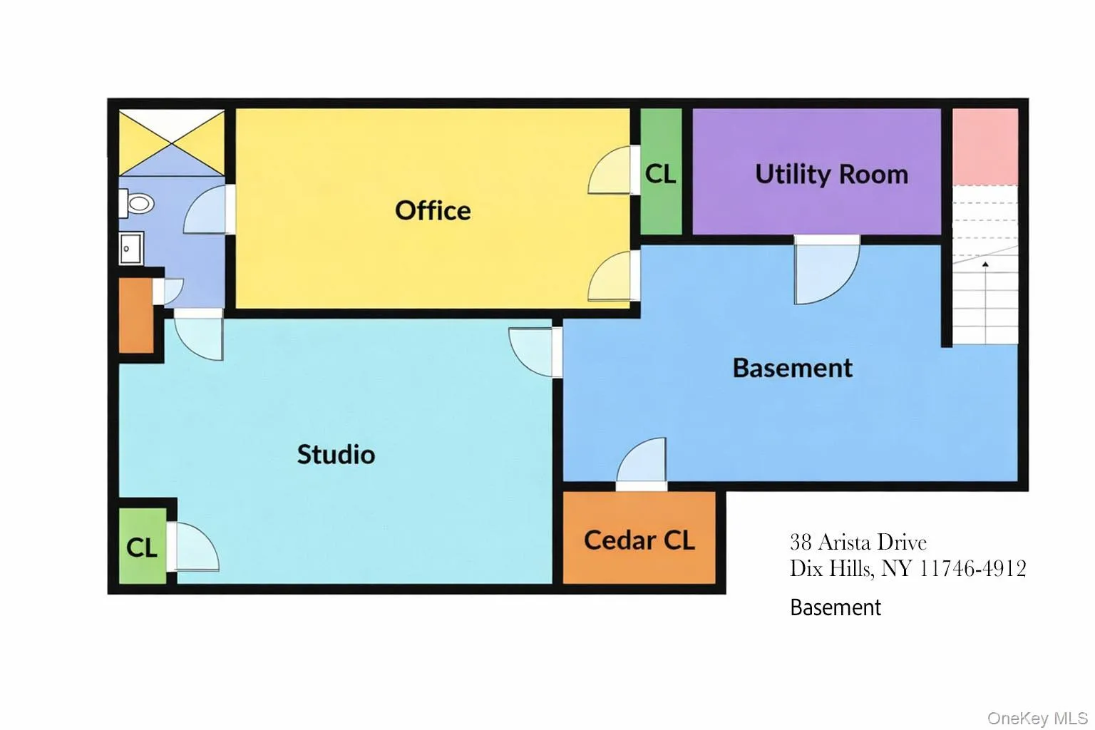 View of room layout View of room layout