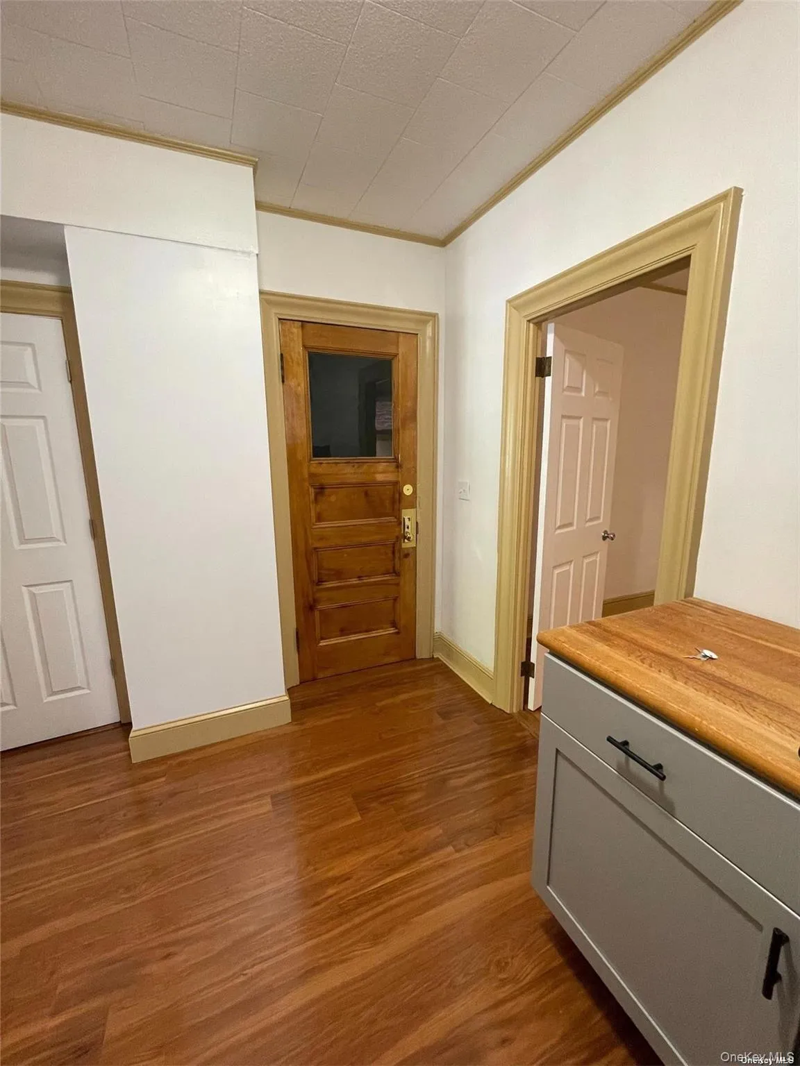 Kitchen looking at door Kitchen looking at door