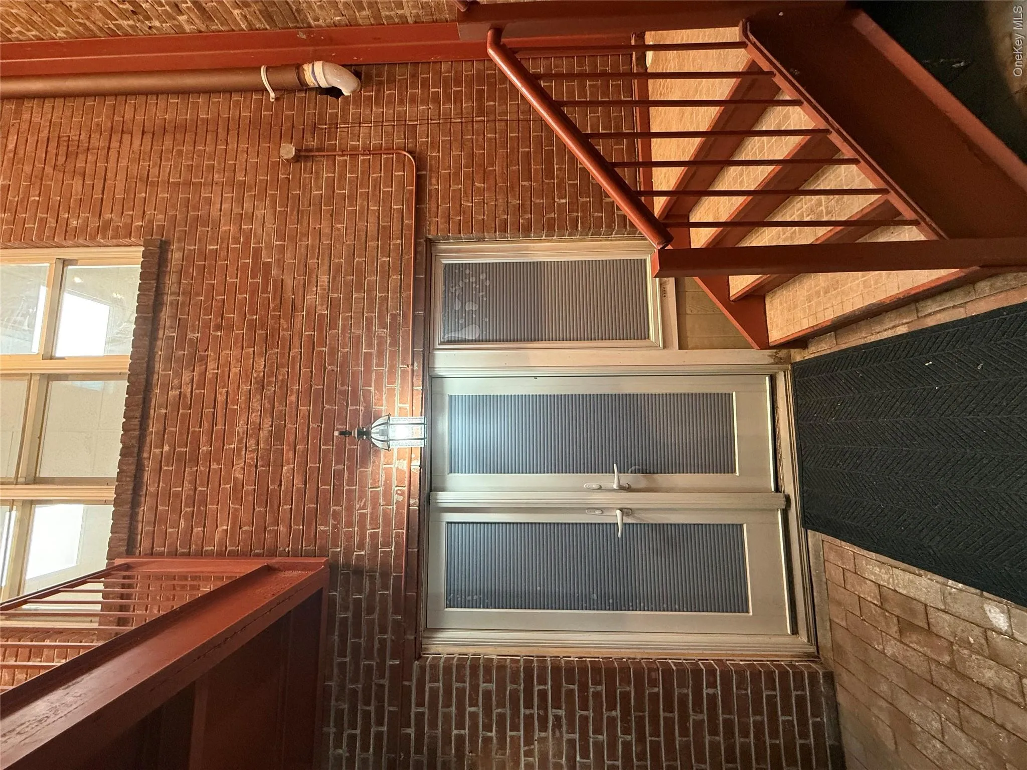 Entrance to office space on lower level Entrance to office space on lower level