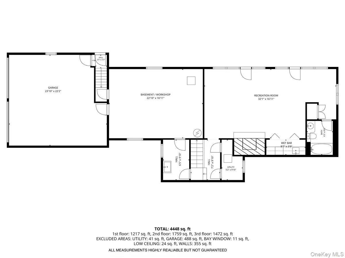 Walk-out Lower Level floor plan Walk-out Lower Level floor plan