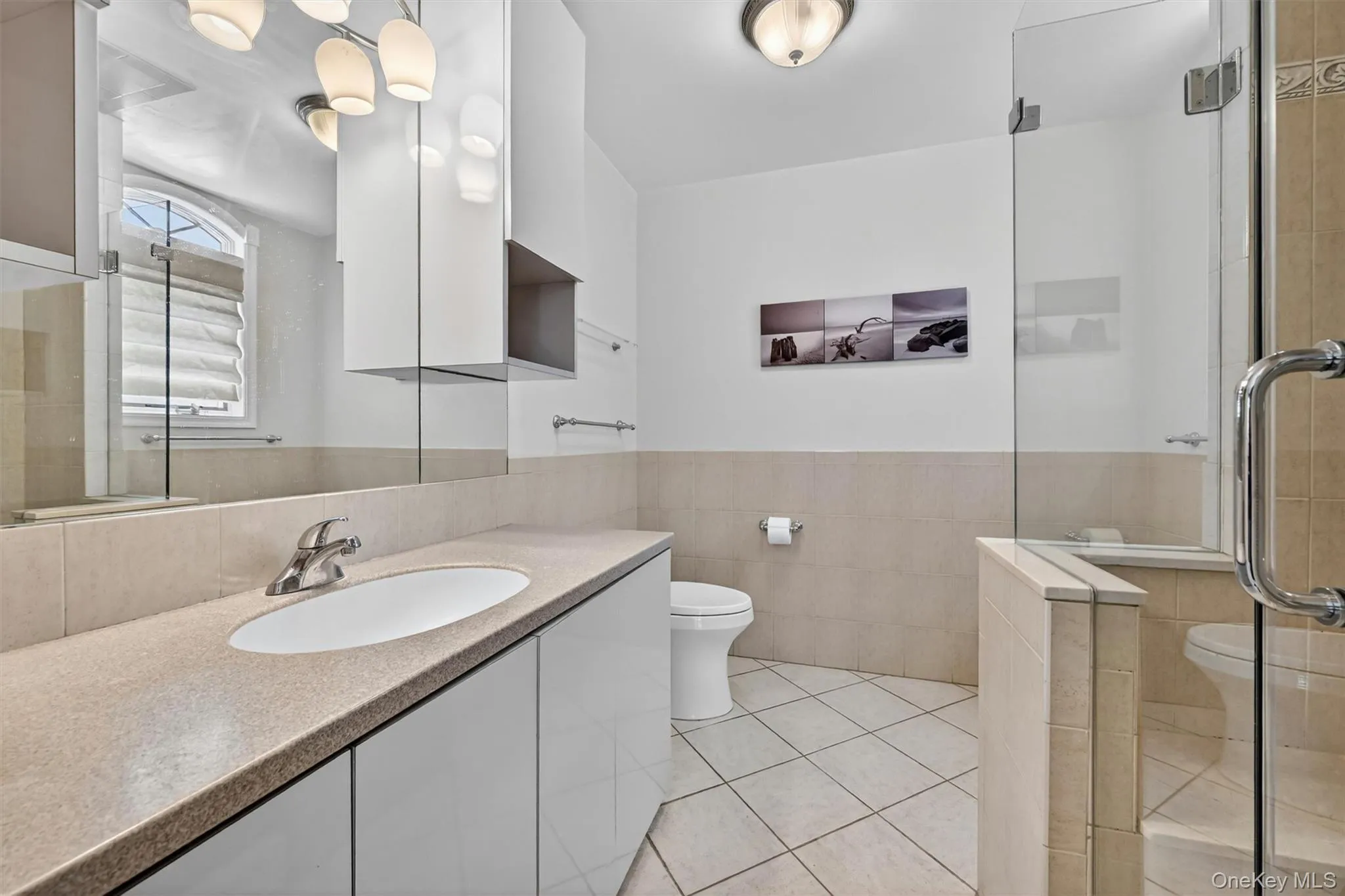 First floor full bathroom with stall shower First floor full bathroom with stall shower
