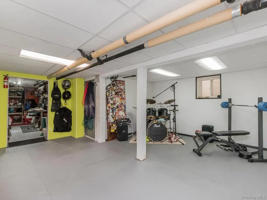 Basement rec area Basement rec area