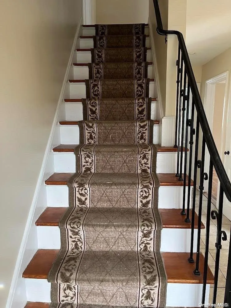 Stairs to second level Stairs to second level