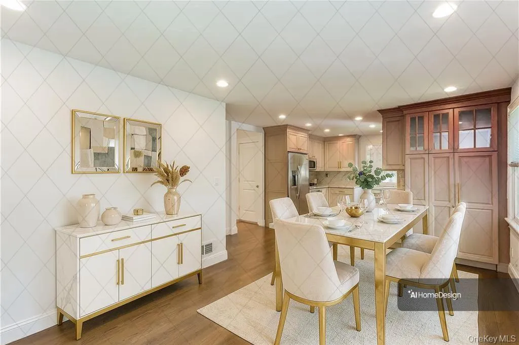 Virtually Staged Dining room. Virtually Staged Dining room.