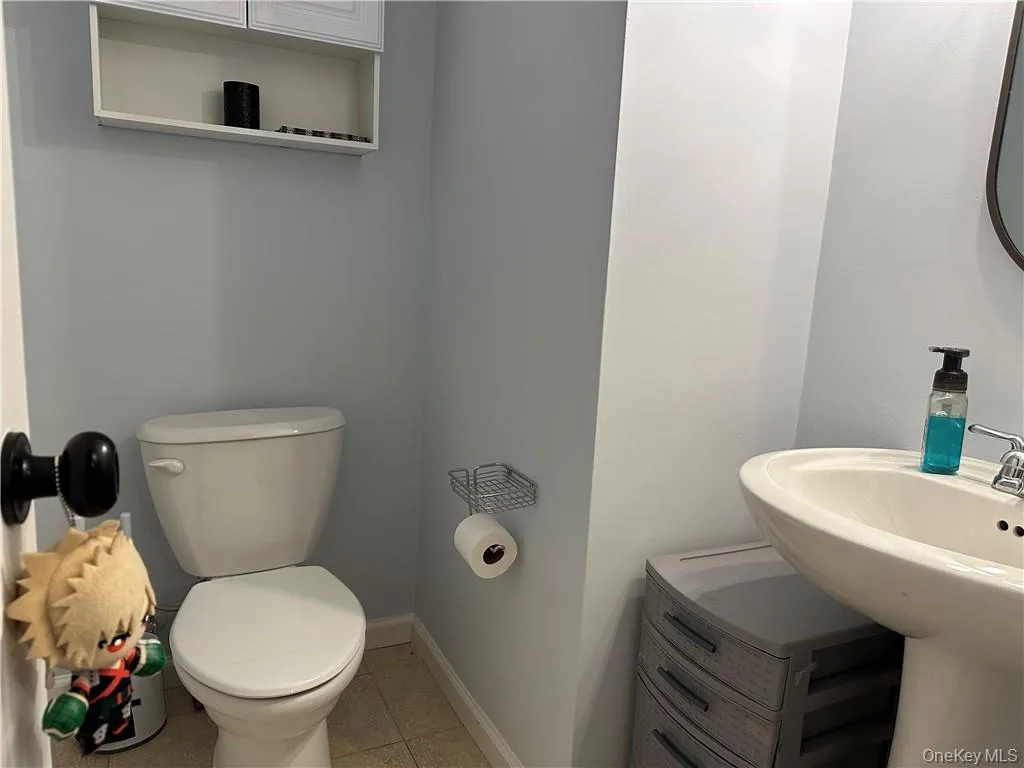 Lower level half-bath Lower level half-bath