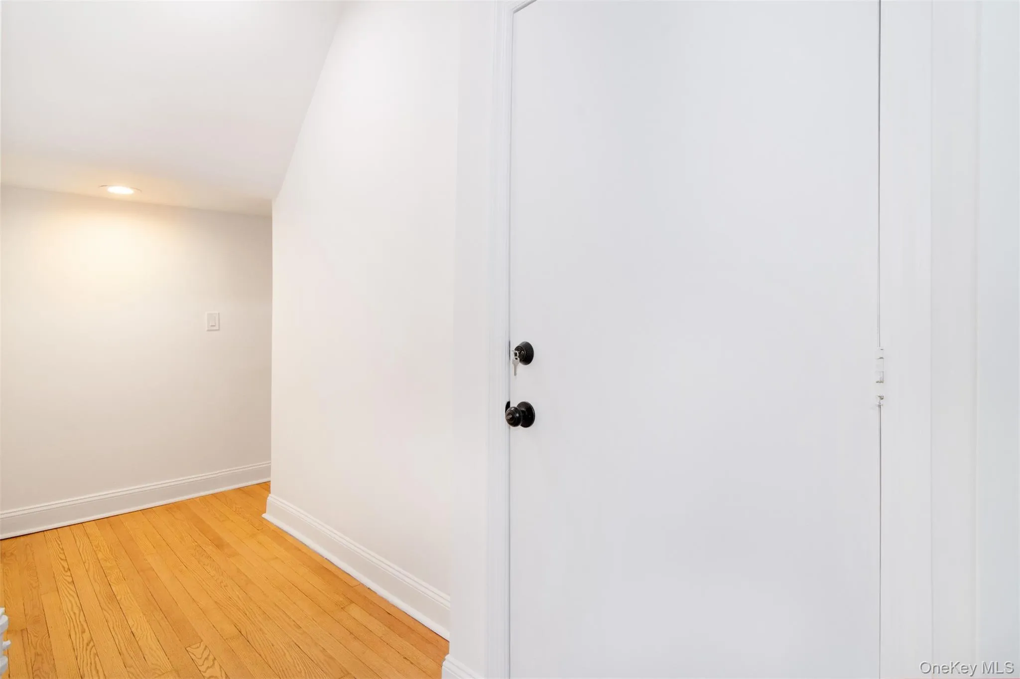 Pantry / flex space / featuring hardwood flooring Pantry / flex space / featuring hardwood flooring