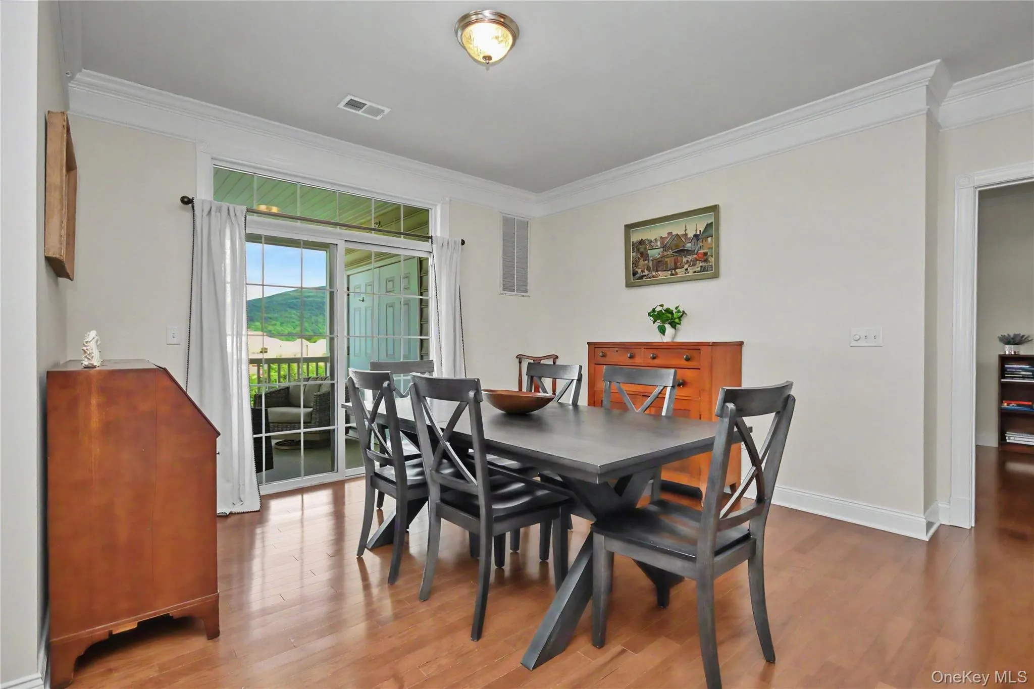 Dining room with Sliders to Balcony Dining room with Sliders to Balcony