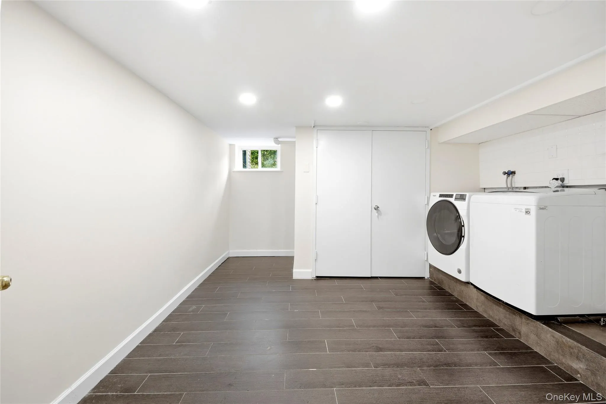Large Laundry Room and mechanics in the closet Large Laundry Room and mechanics in the closet
