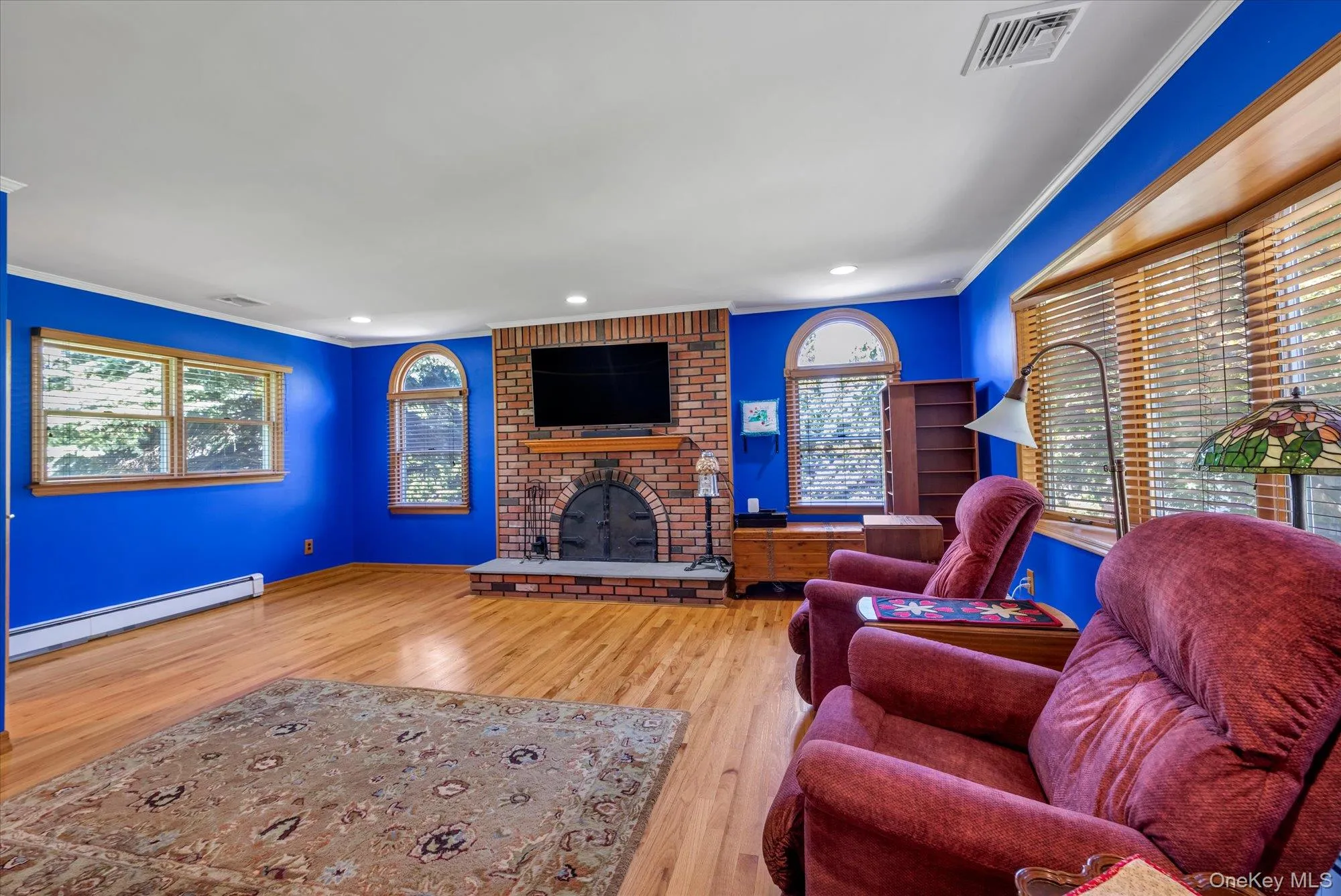 huge family room with fireplace, and a full bath adjacent huge family room with fireplace, and a full bath adjacent