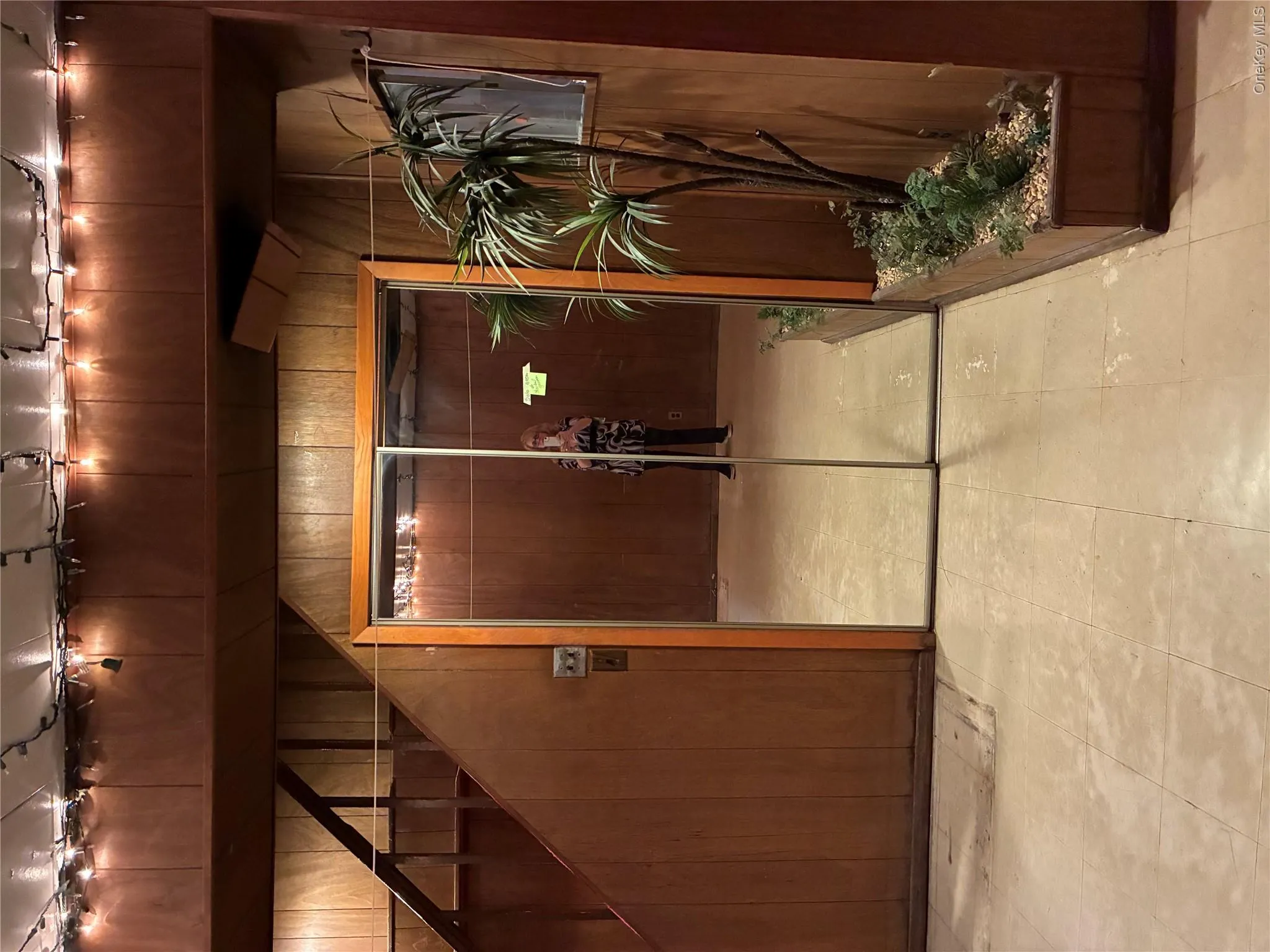 Stairs leading down to finished basement Stairs leading down to finished basement