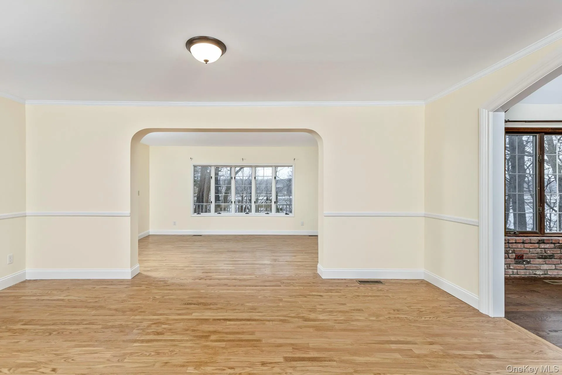 Forma Dining Room-Freshly Painted Wood Flooring Forma Dining Room-Freshly Painted Wood Flooring