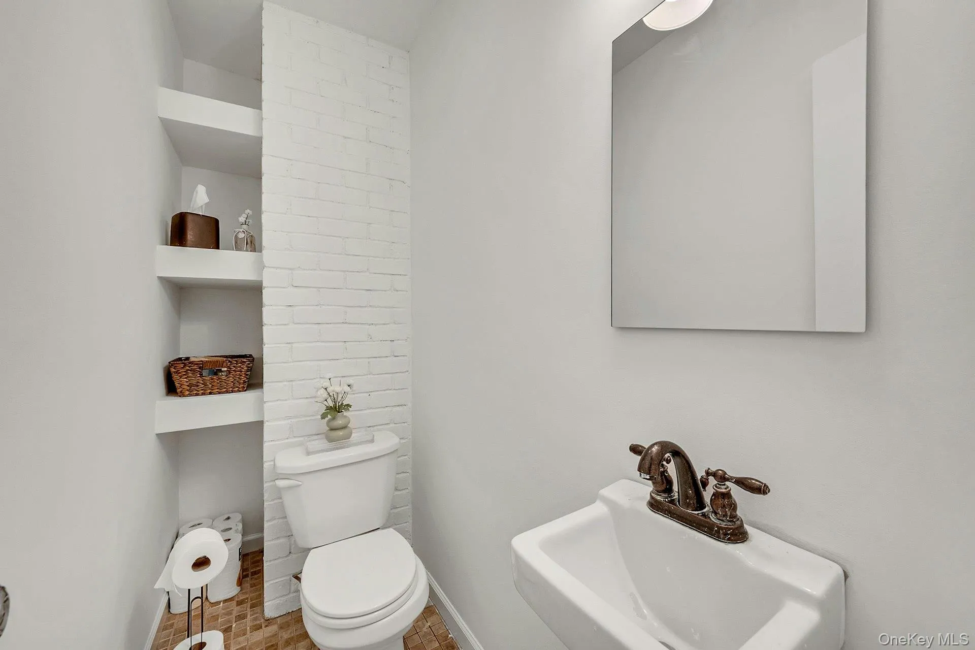 First floor powder room First floor powder room