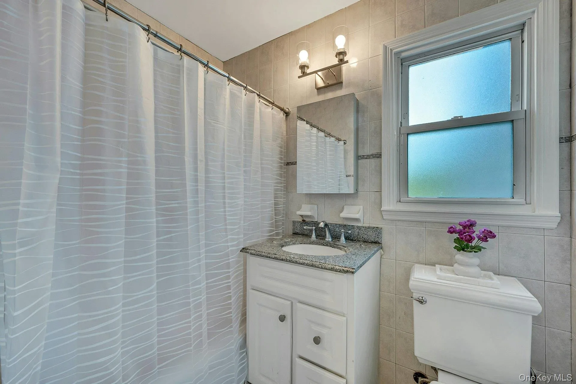 Renovated hall bath Renovated hall bath