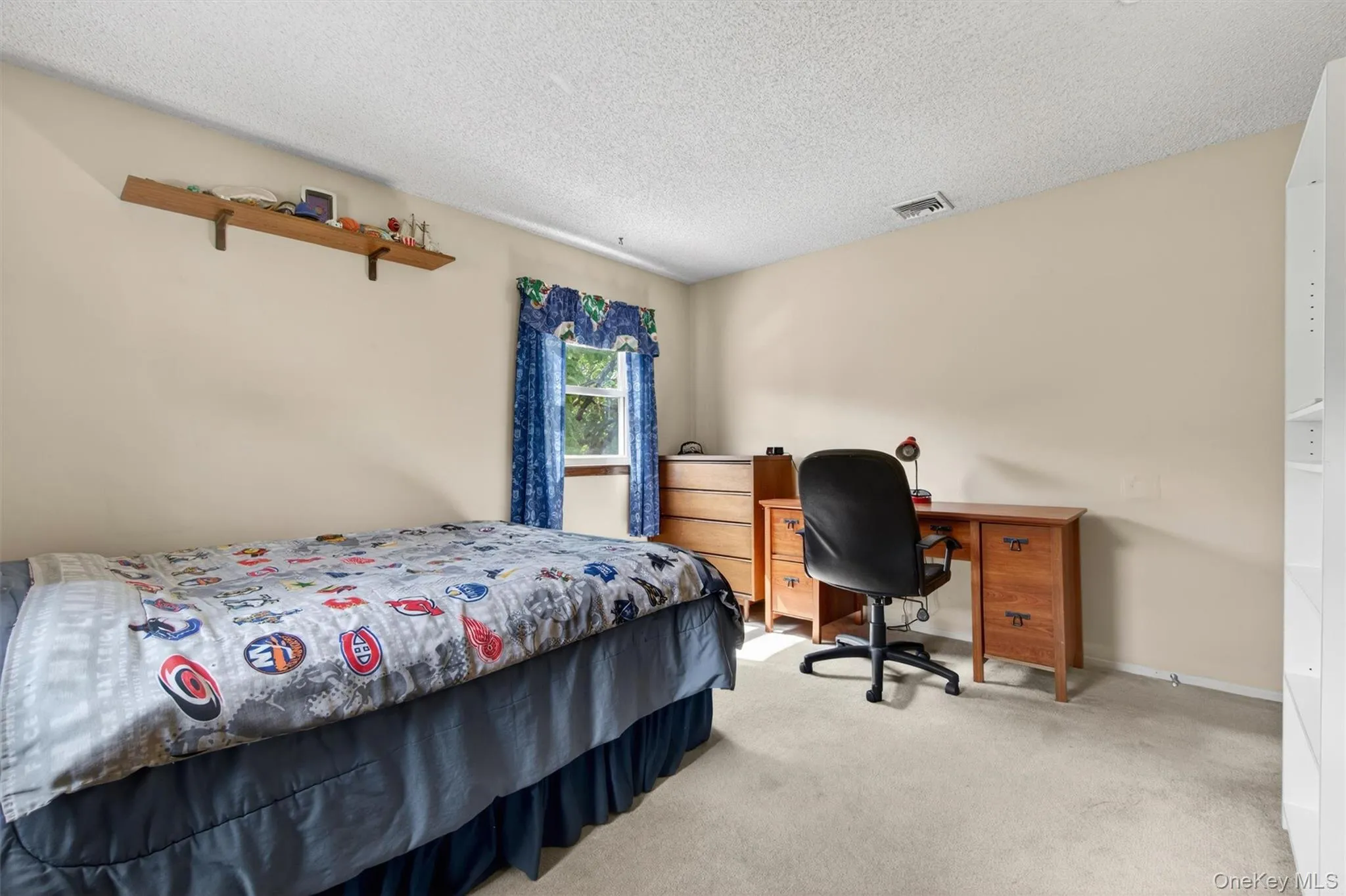 To the right is a double door closet with ample storage. To the right is a double door closet with ample storage.