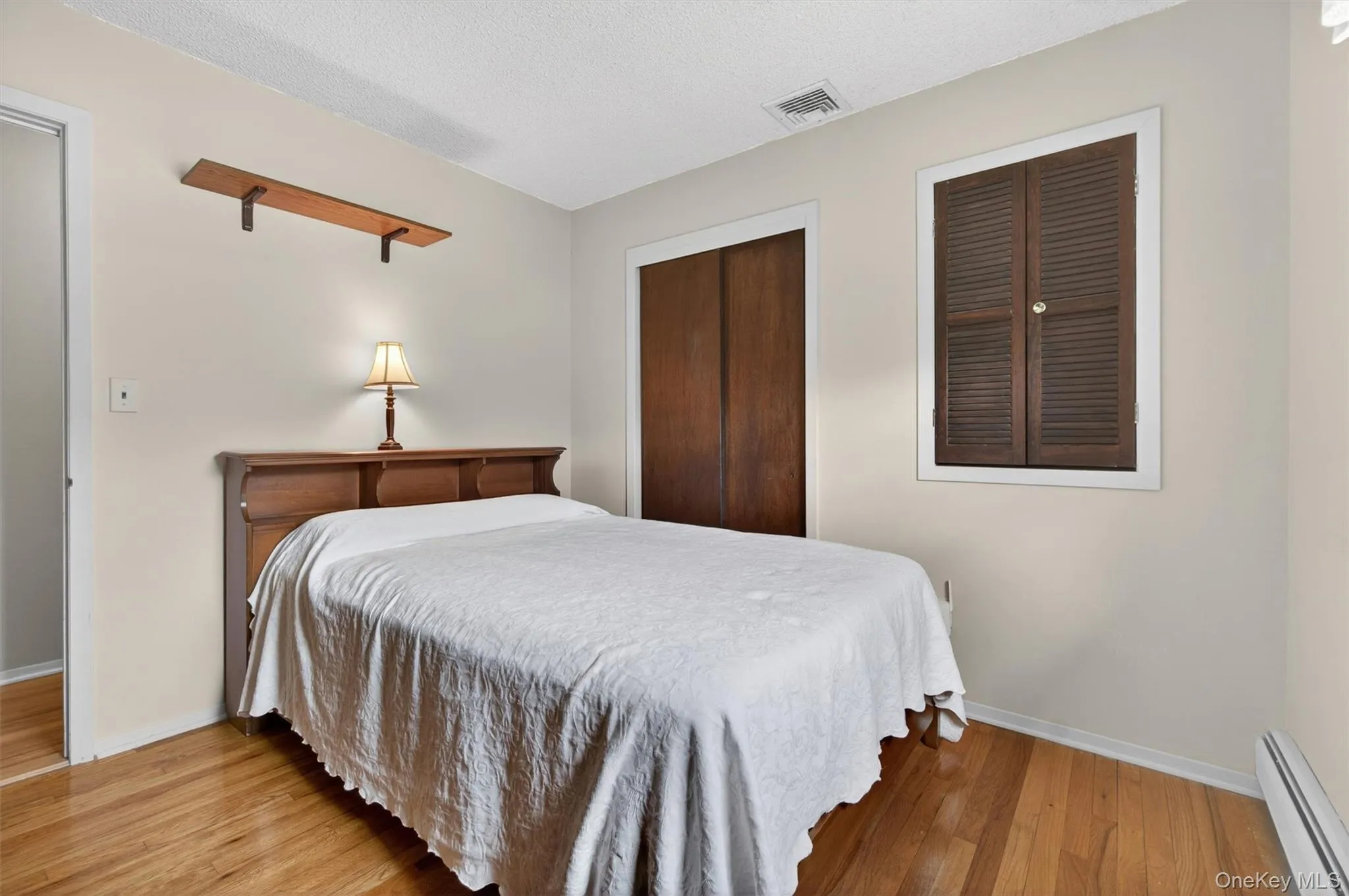 The third bedroom has a full closet as well as a fun smaller one. The third bedroom has a full closet as well as a fun smaller one.