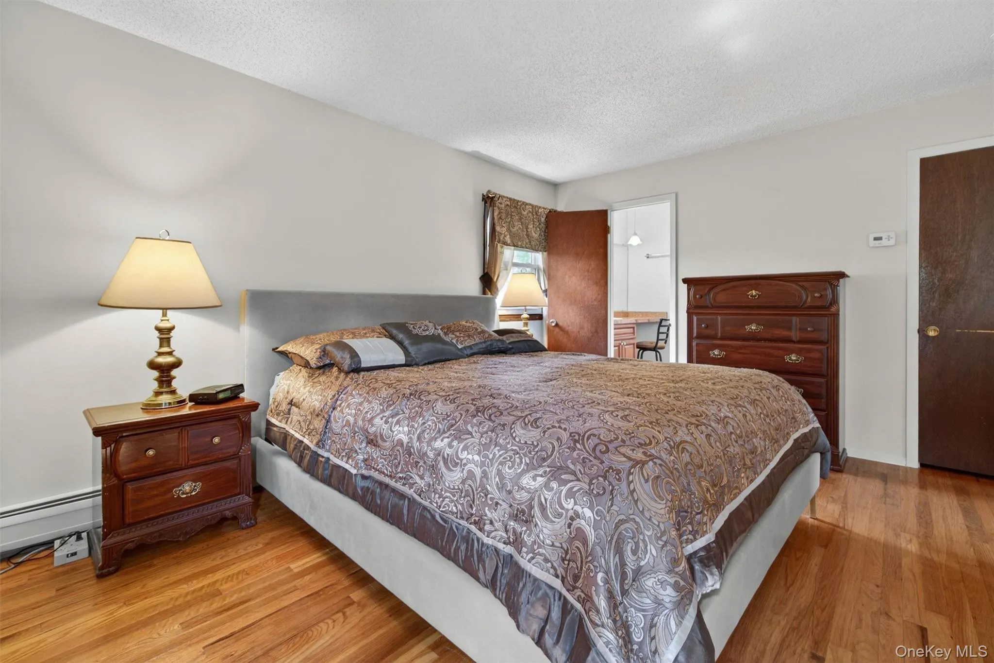 You have a walk in closet and a private bathroom. You have a walk in closet and a private bathroom.